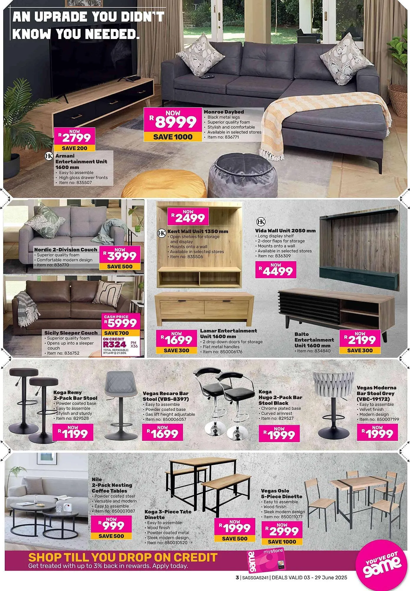 Game catalogue from 3 June to 29 June 2025 - Catalogue Page 3