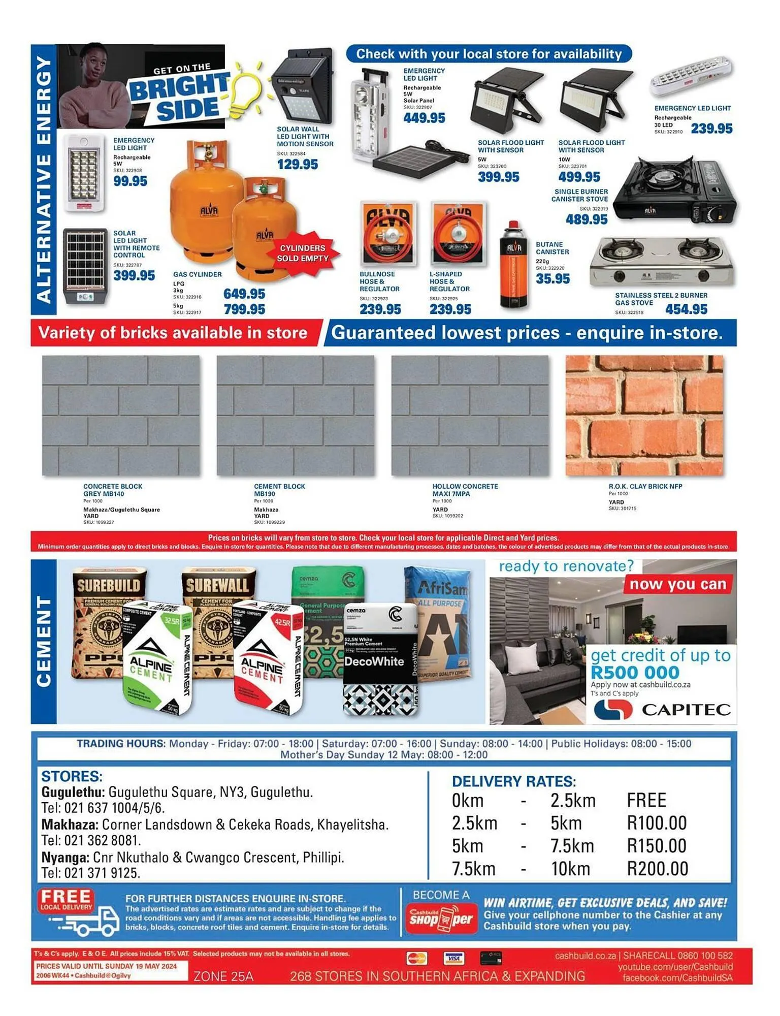 Cashbuild catalogue from 19 April to 19 May 2024 - Catalogue Page 4