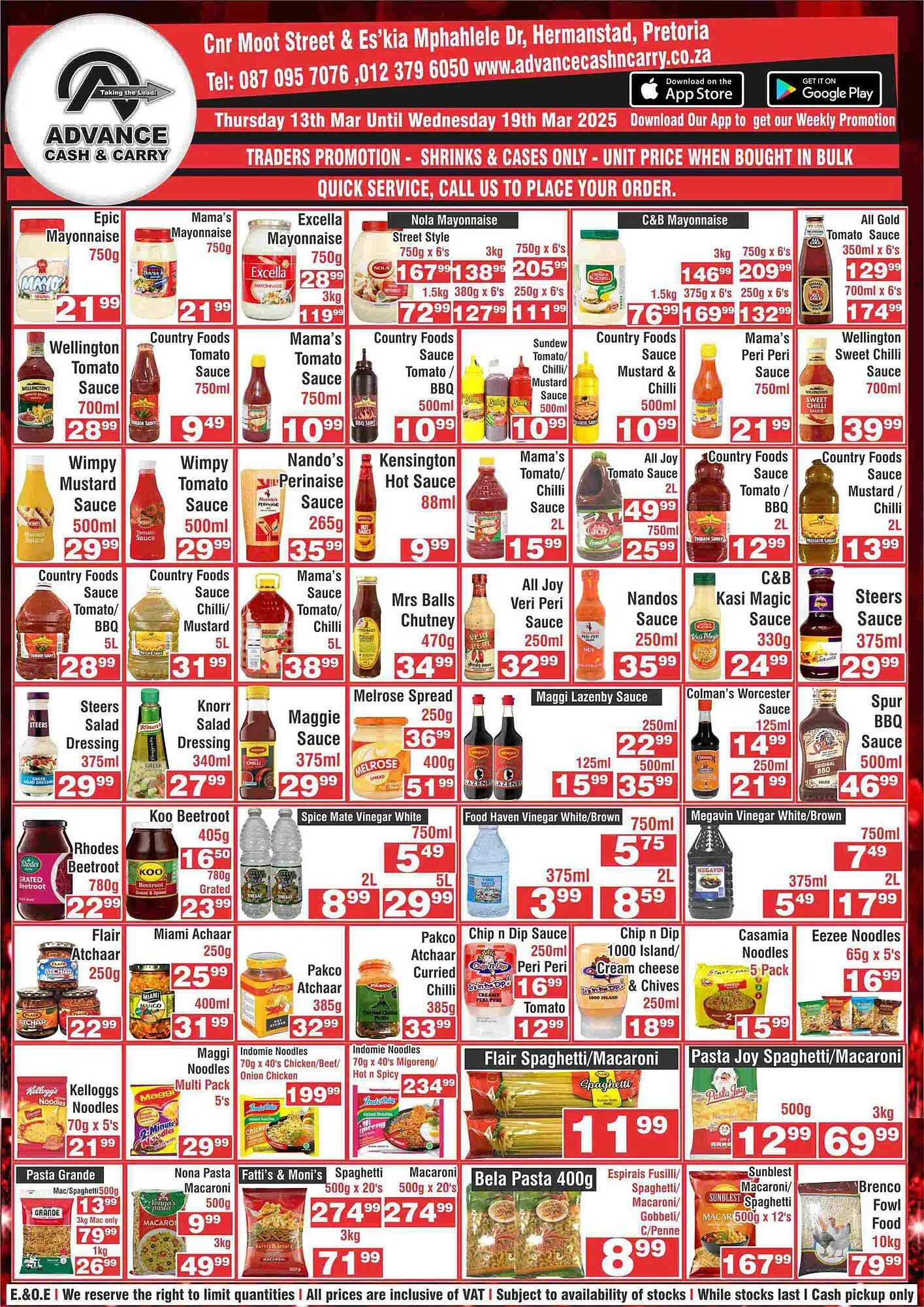 Advance Cash n Carry catalogue from 13 March to 19 March 2025 - Catalogue Page 3