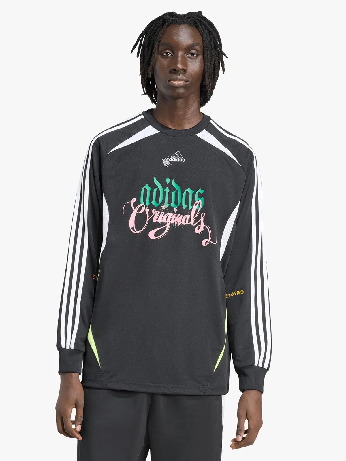 adidas Originals Men's Spider Goalkeeper Loose Long Sleeve Jersey