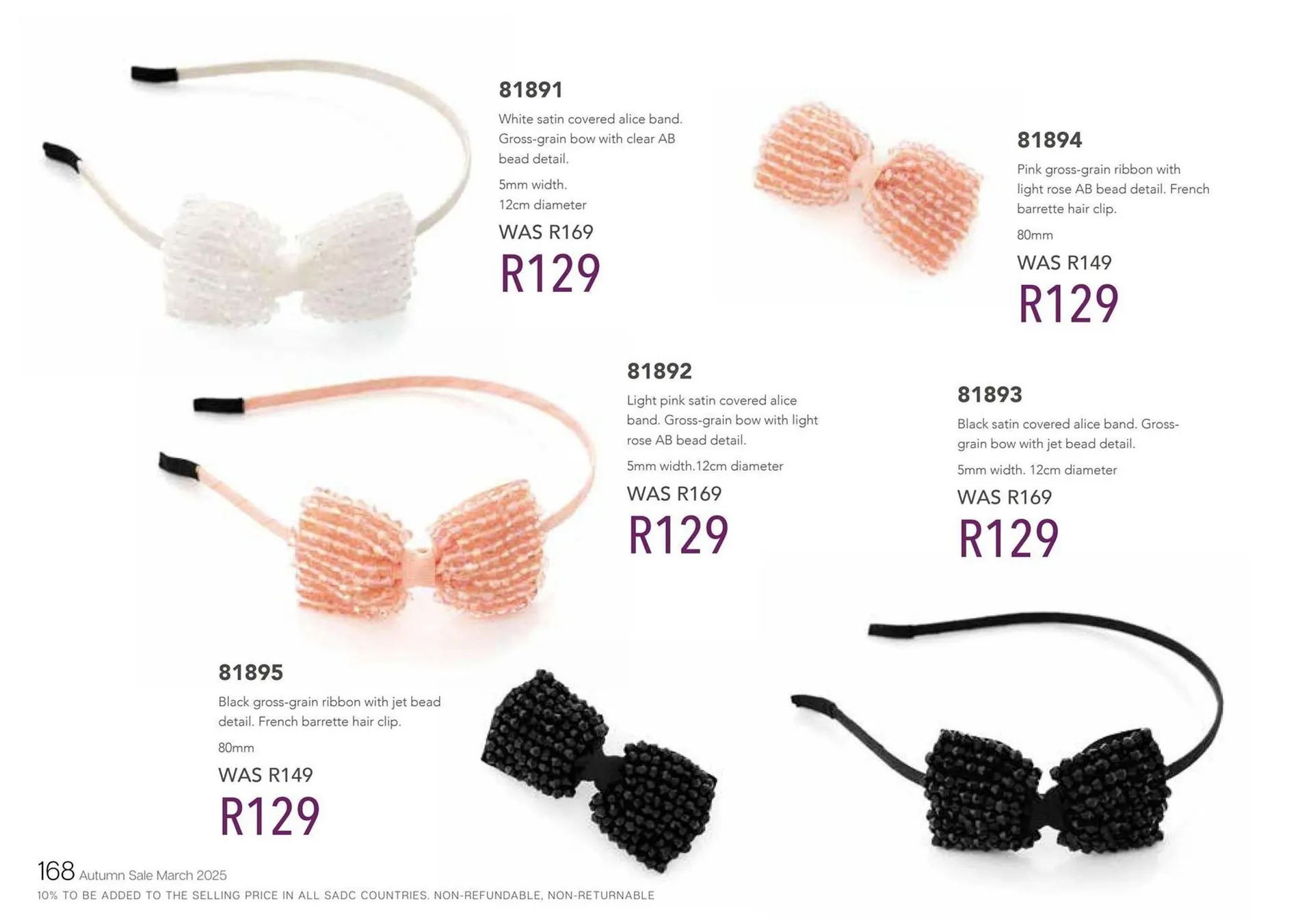 Honey Fashion Accessories catalogue from 6 June to 12 June 2025 - Catalogue Page 170