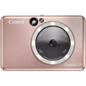 Canon Zoemini S2 Instant Photo Printer (Rose Gold)