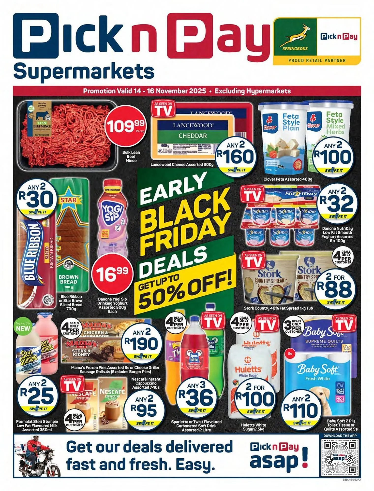 Pick n Pay catalogue from 14 November to 16 November 2025 - Catalogue Page 1
