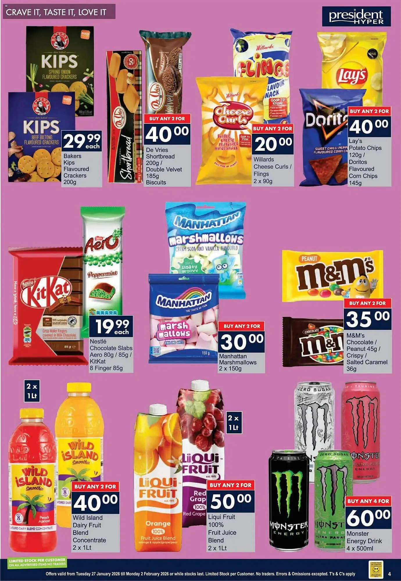 President Hyper catalogue from 27 January to 2 February 2026 - Catalogue Page 4