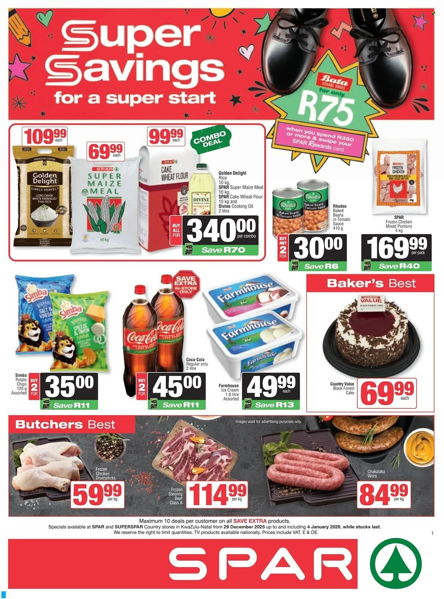 Spar catalogue from 29 December to 4 January 2026 - Catalogue Page 1