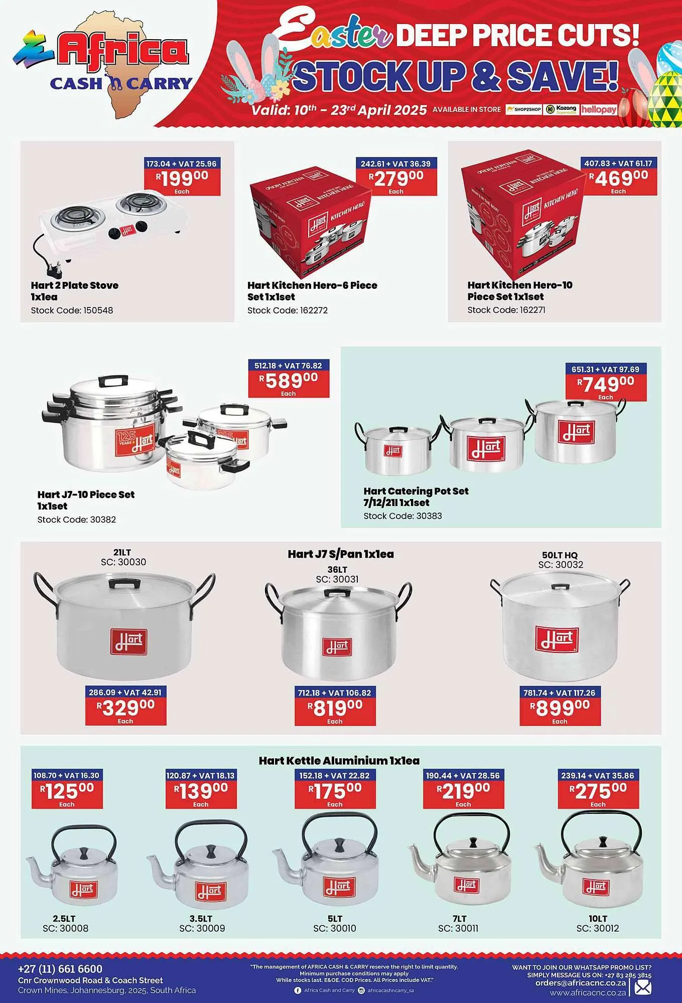Africa Cash and Carry catalogue from 10 April to 23 April 2025 - Catalogue Page 61