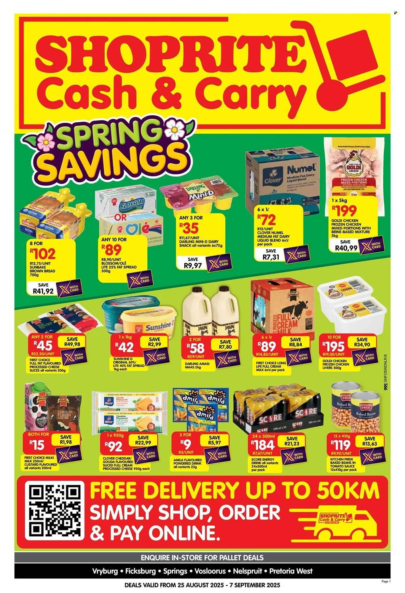 Shoprite catalogue from 25 August to 7 September 2025 - Catalogue Page 1