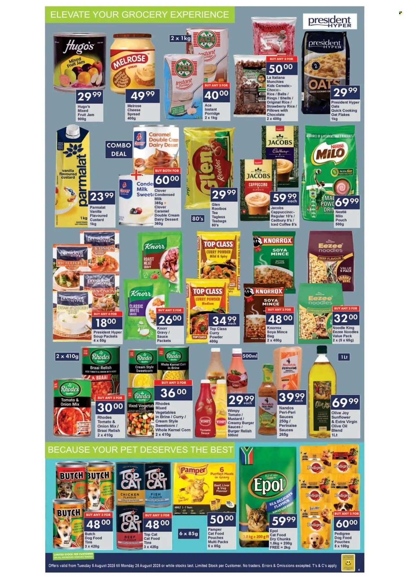 President Hyper catalogue from 5 August to 25 August 2025 - Catalogue Page 4