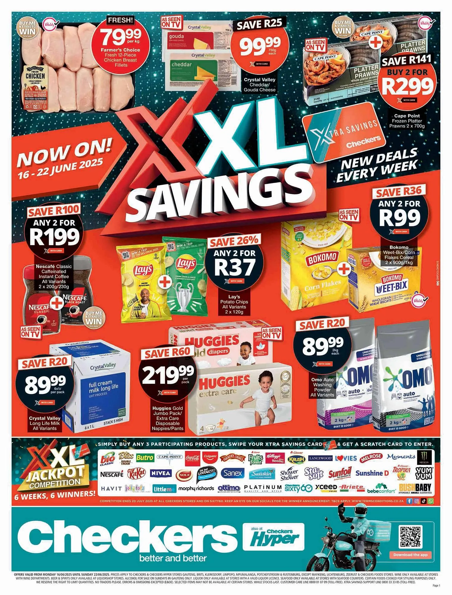 Checkers catalogue from 16 June to 22 June 2025 - Catalogue Page 1