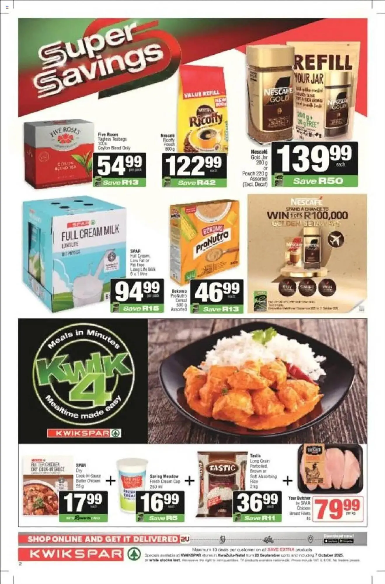 KwikSpar catalogue from 23 September to 7 October 2025 - Catalogue Page 2