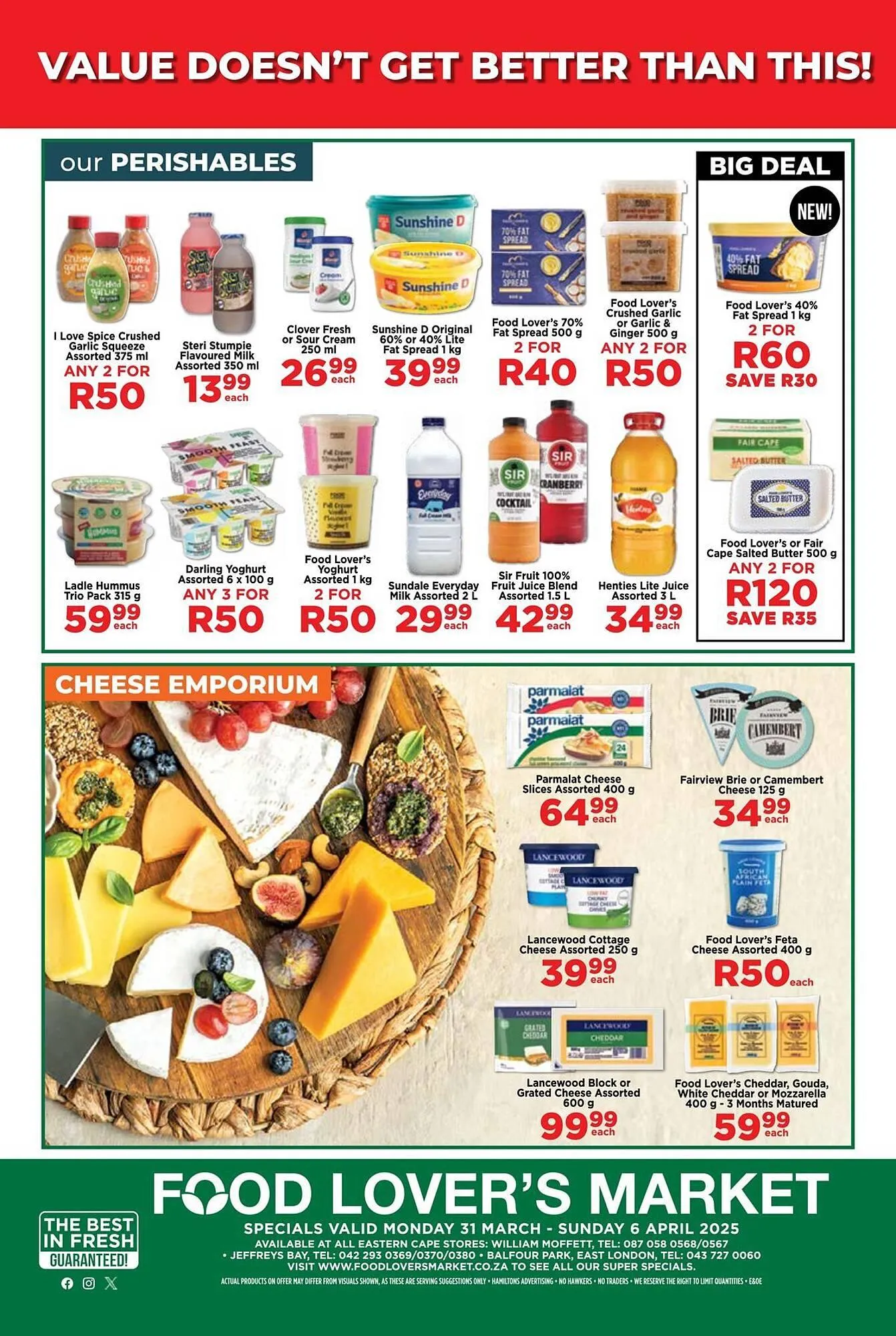 Food Lover's Market catalogue from 31 March to 6 April 2025 - Catalogue Page 7