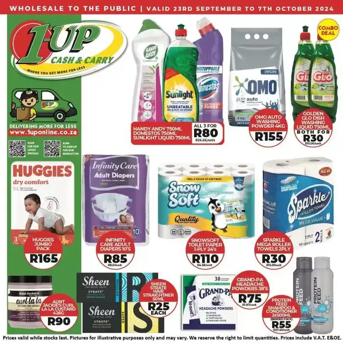 1UP weekly specials from 27 September to 7 October 2024 - Catalogue Page 2