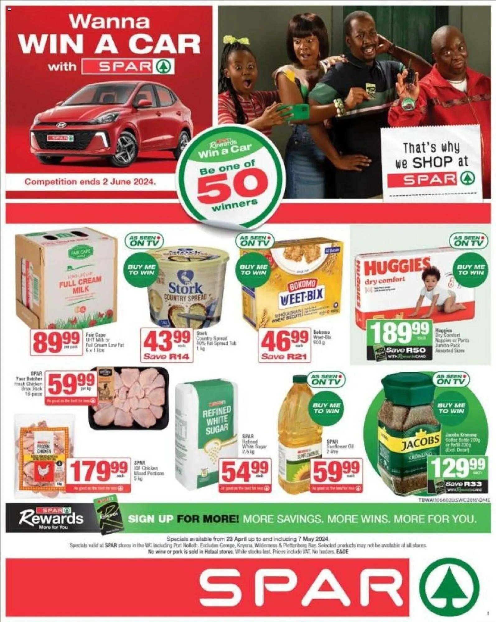 Spar catalogue from 23 April to 7 May 2024 - Catalogue Page 1