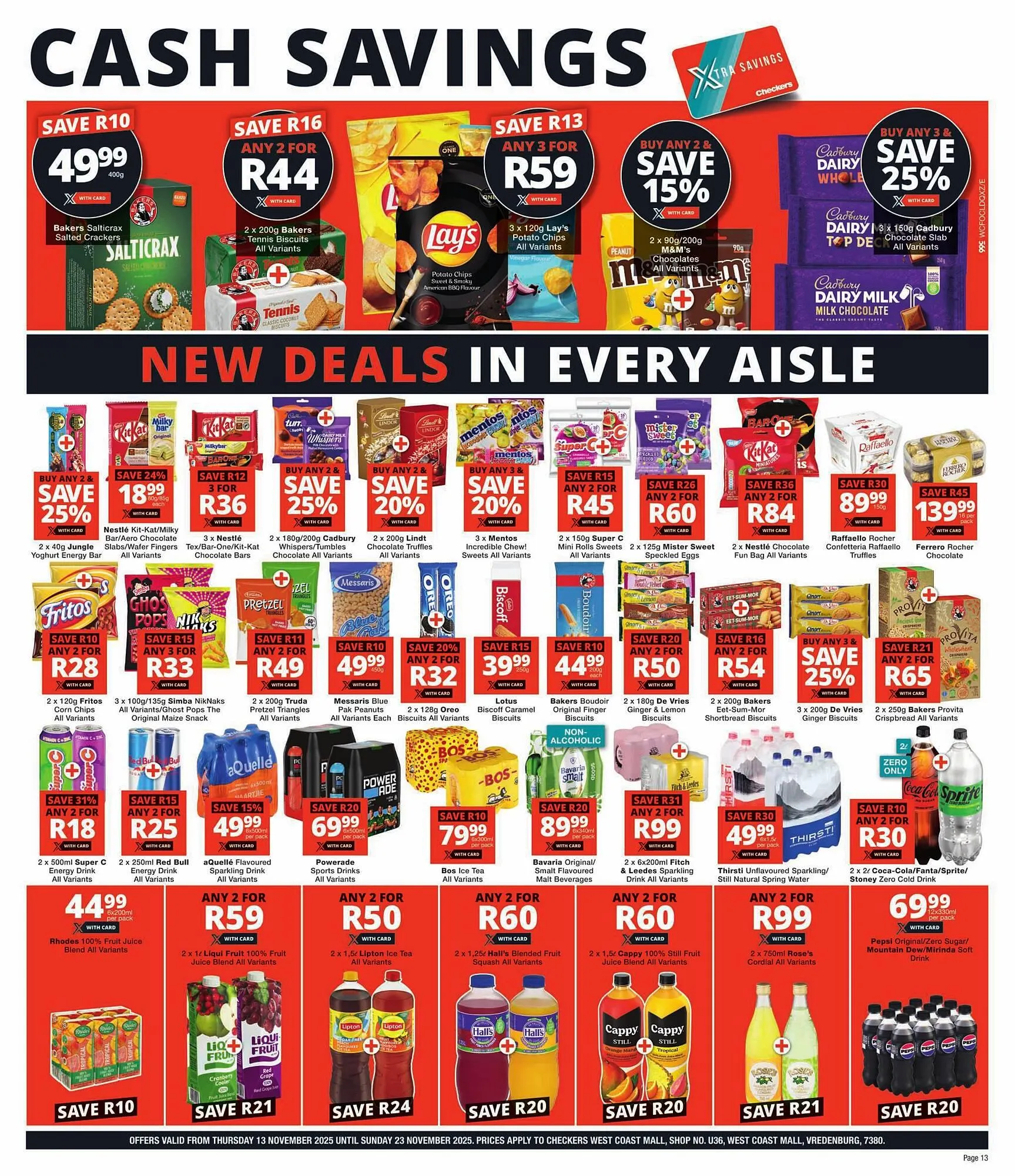 Checkers catalogue from 13 November to 23 November 2025 - Catalogue Page 13