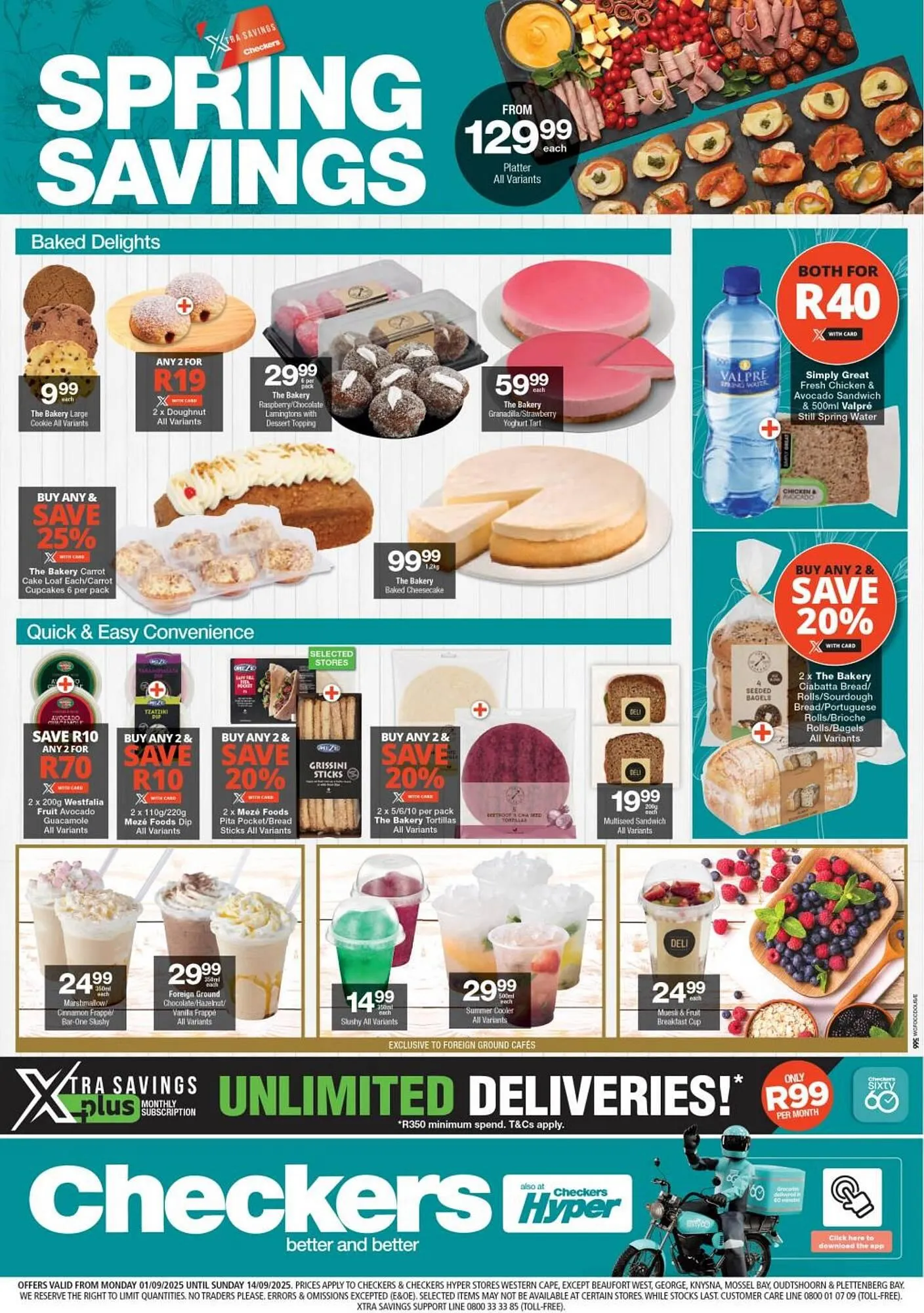 Checkers catalogue from 1 September to 14 September 2025 - Catalogue Page 1
