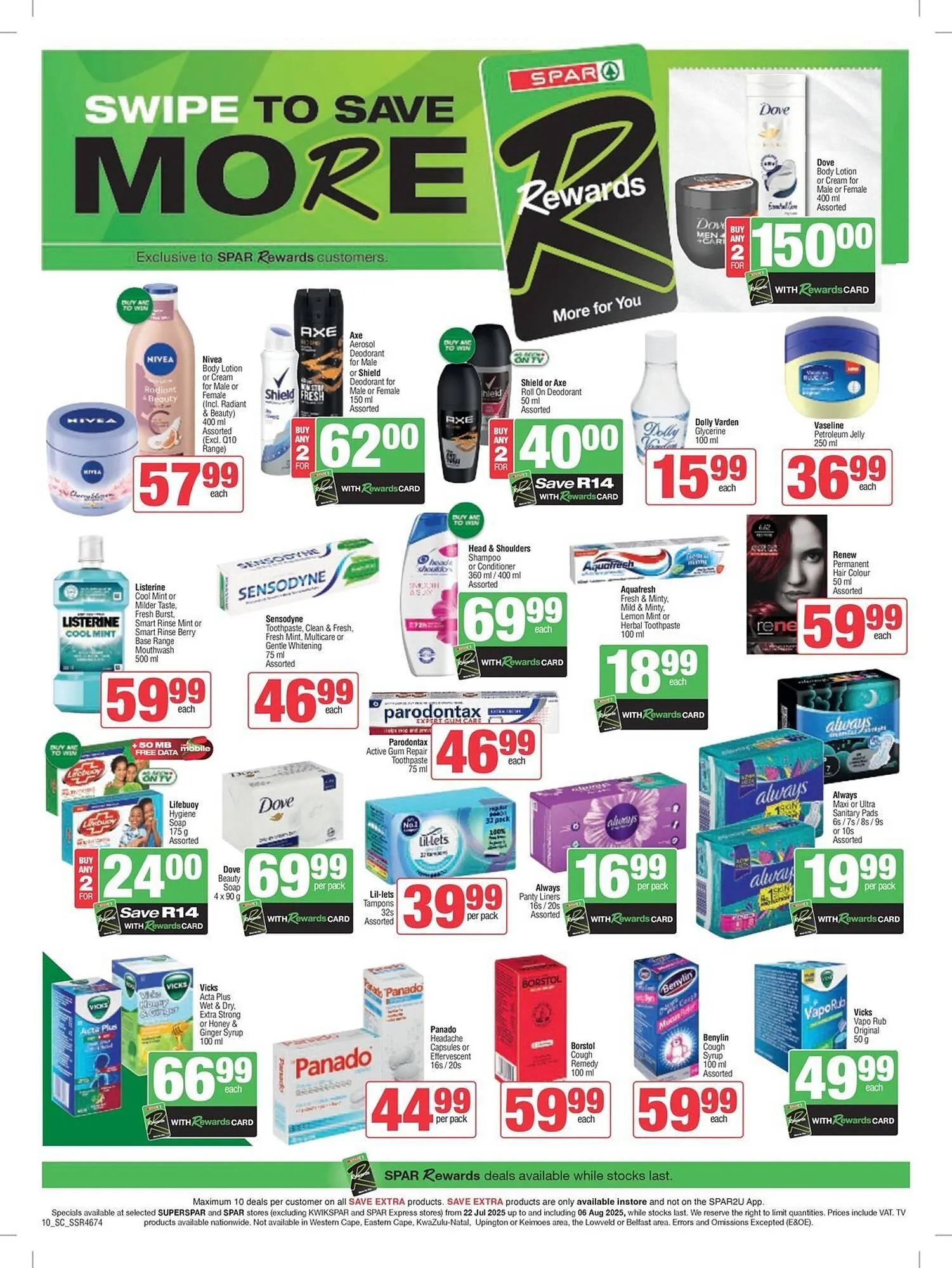 KwikSpar catalogue from 24 July to 6 August 2025 - Catalogue Page 10