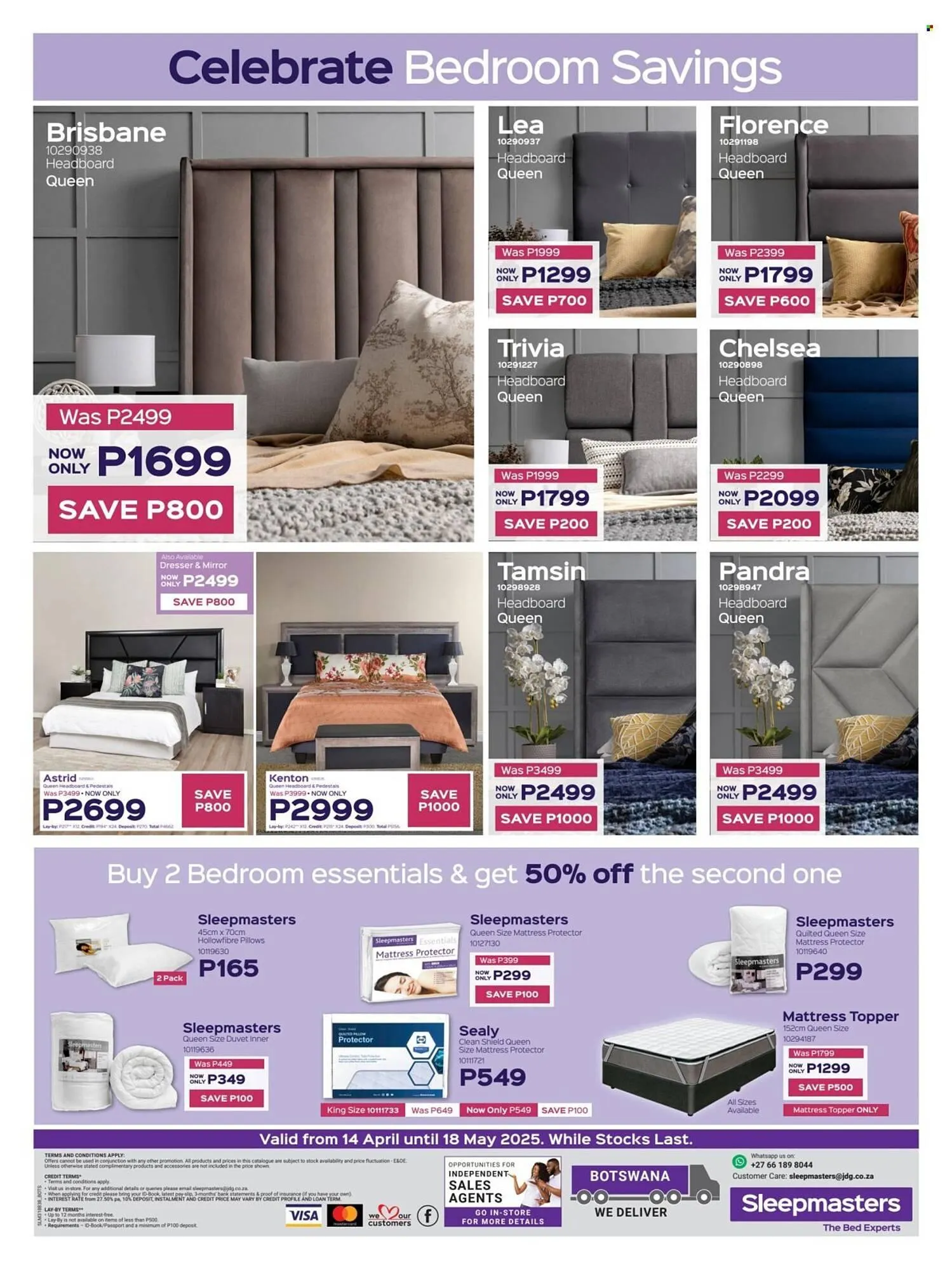 Sleepmasters catalogue from 14 April to 18 May 2025 - Catalogue Page 4