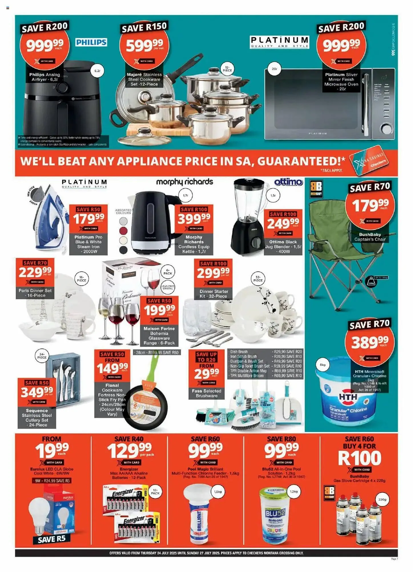 Checkers catalogue from 24 July to 27 July 2025 - Catalogue Page 7