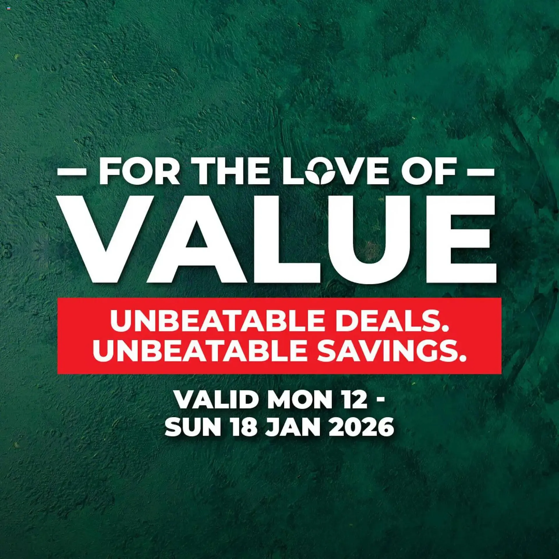 Food Lover's Market catalogue from 12 January to 18 January 2026 - Catalogue Page 1