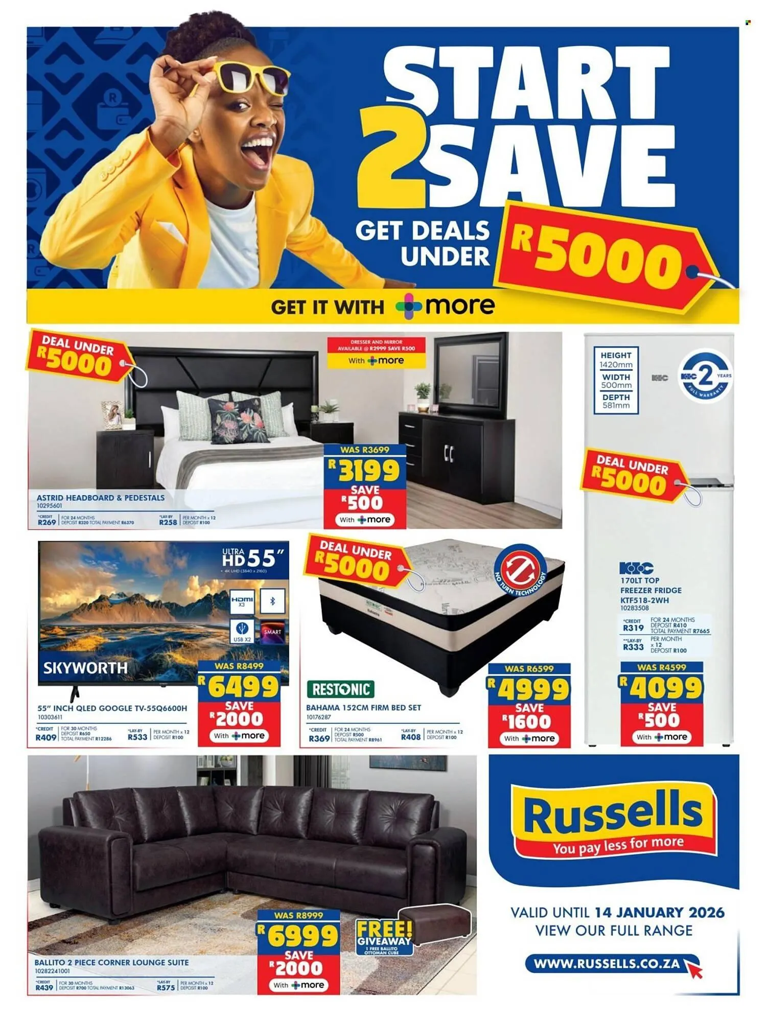 Russells catalogue from 29 December to 14 January 2026 - Catalogue Page 1