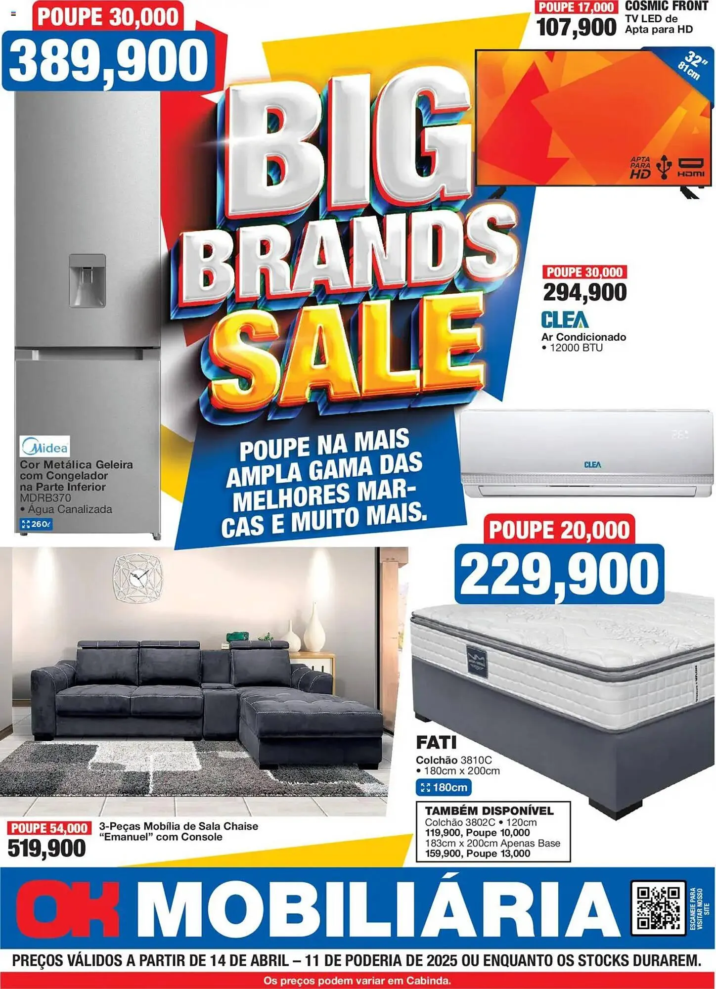 OK Furniture catalogue from 14 April to 11 May 2025 - Catalogue Page 1