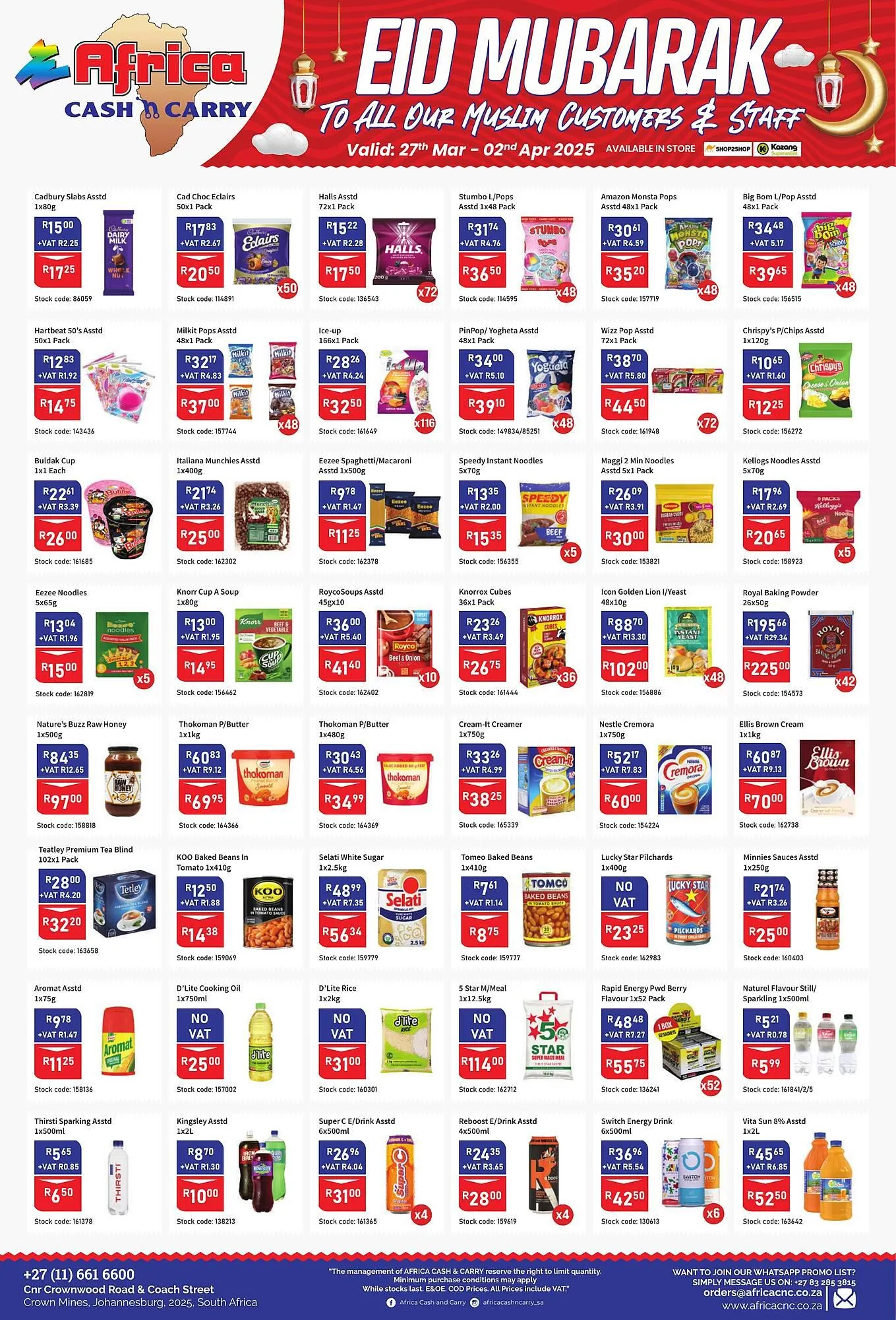 Africa Cash and Carry catalogue from 27 March to 2 April 2025 - Catalogue Page 7
