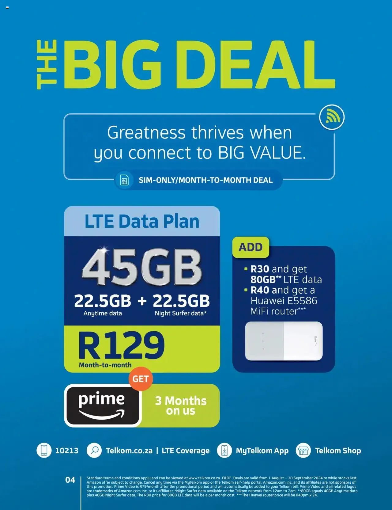 Telkom Deals from 1 August to 30 September 2024 - Catalogue Page 4