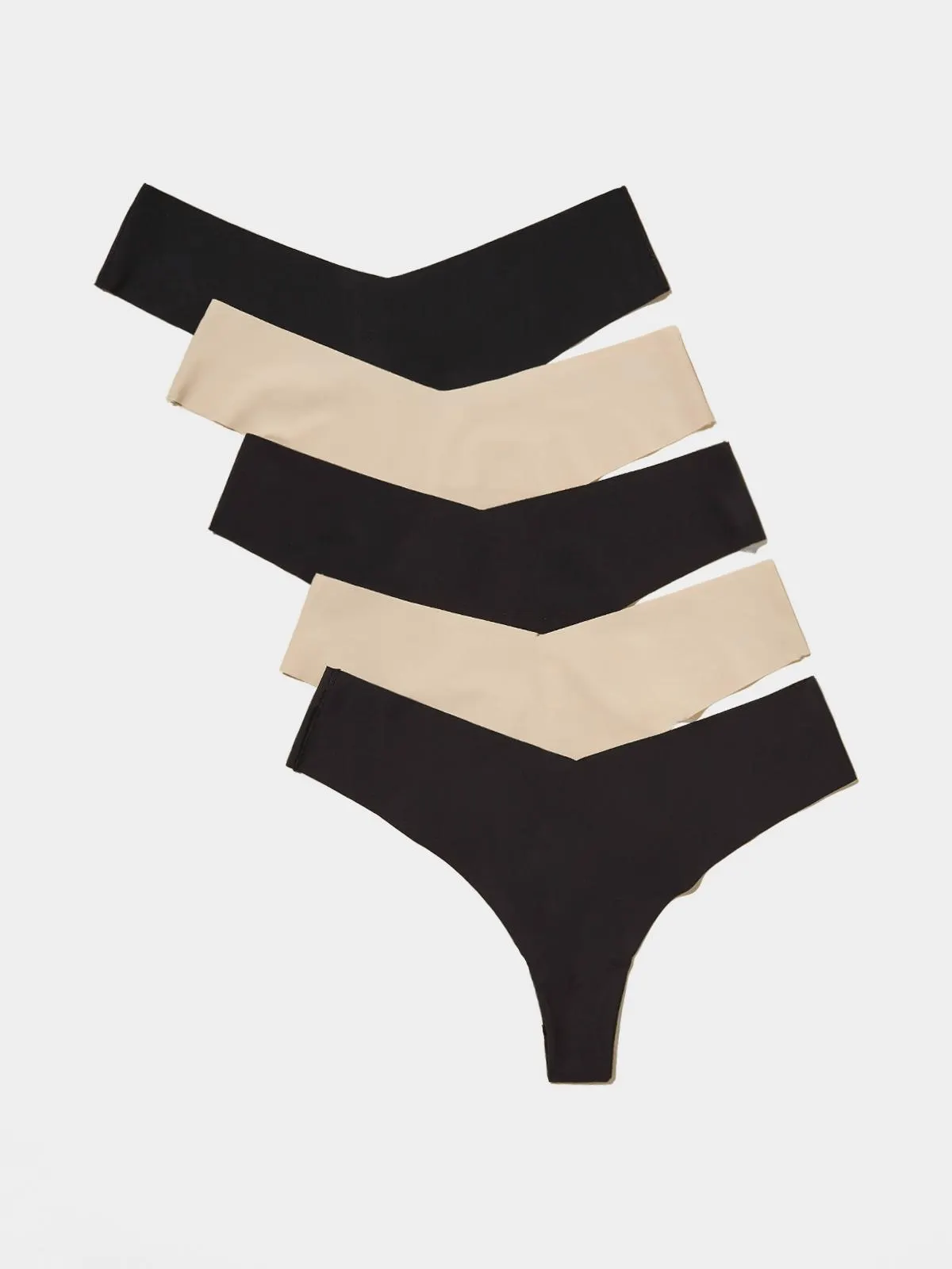 Women's Cotton On Multi The Invisible 5 Pack G String