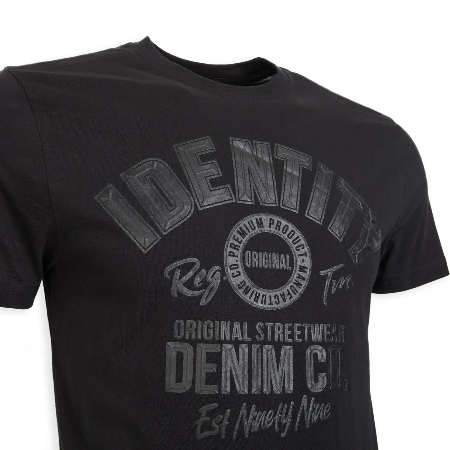 Black Branded T-shirt