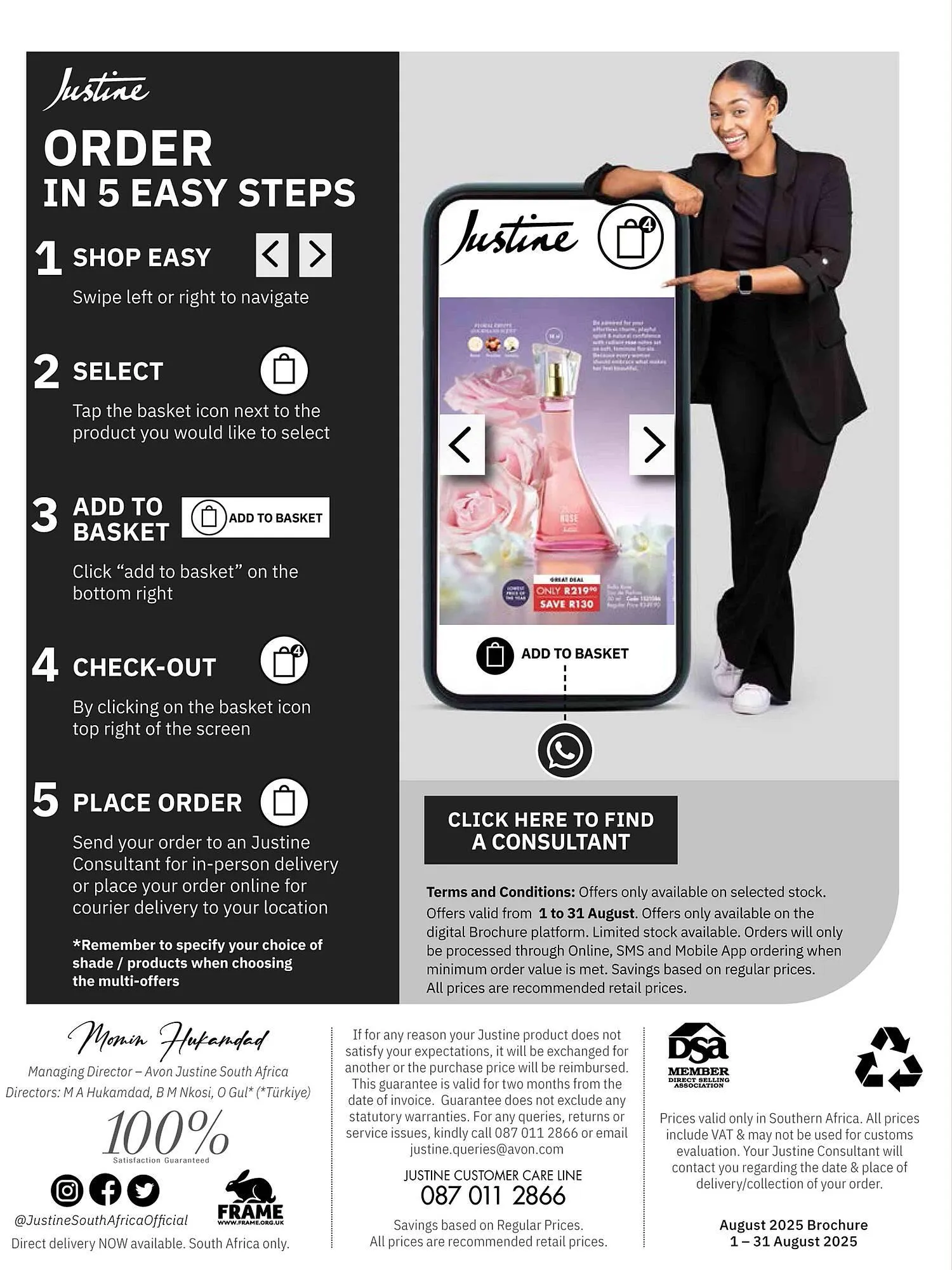 Justine catalogue from 1 August to 30 August 2025 - Catalogue Page 3