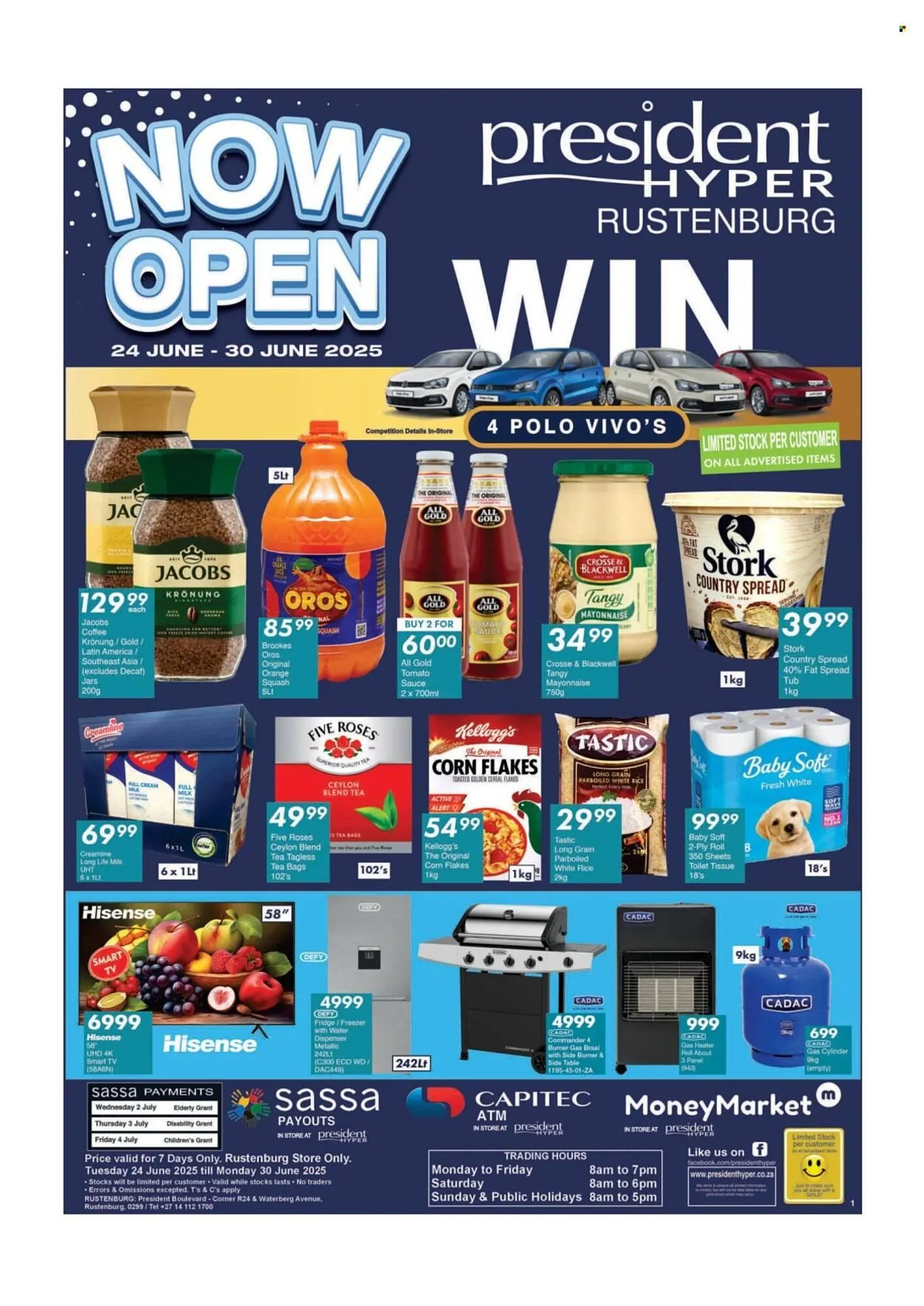 President Hyper catalogue from 24 June to 30 June 2025 - Catalogue Page 1