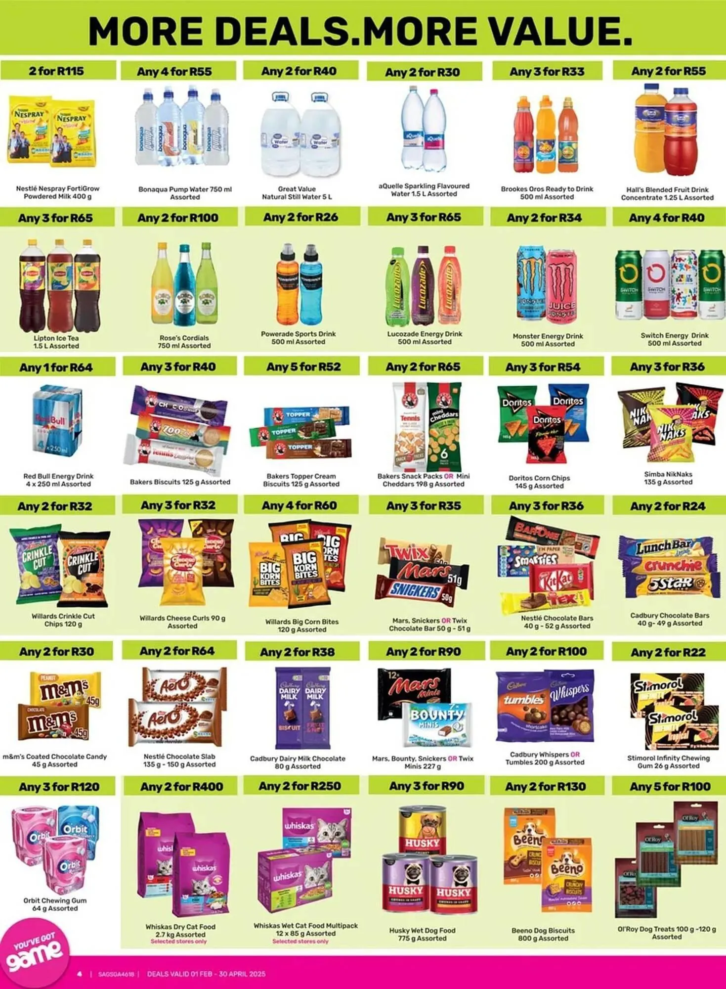 Game catalogue from 4 February to 30 April 2025 - Catalogue Page 4