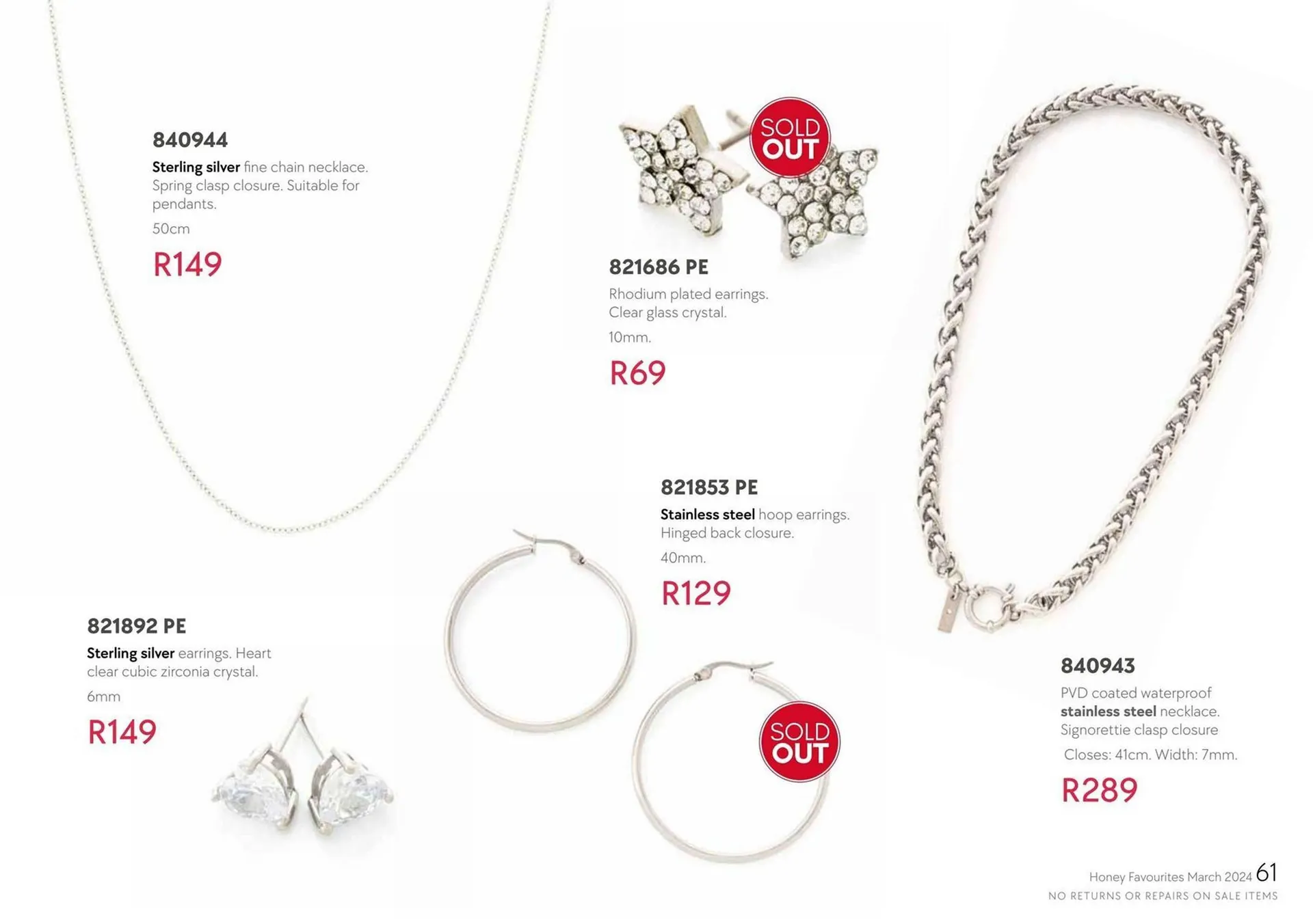 Honey Fashion Accessories catalogue from 29 March to 30 April 2024 - Catalogue Page 59