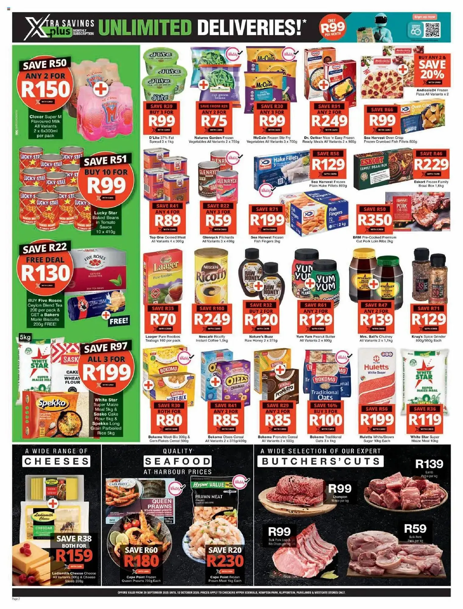 Checkers catalogue from 29 September to 12 October 2025 - Catalogue Page 2