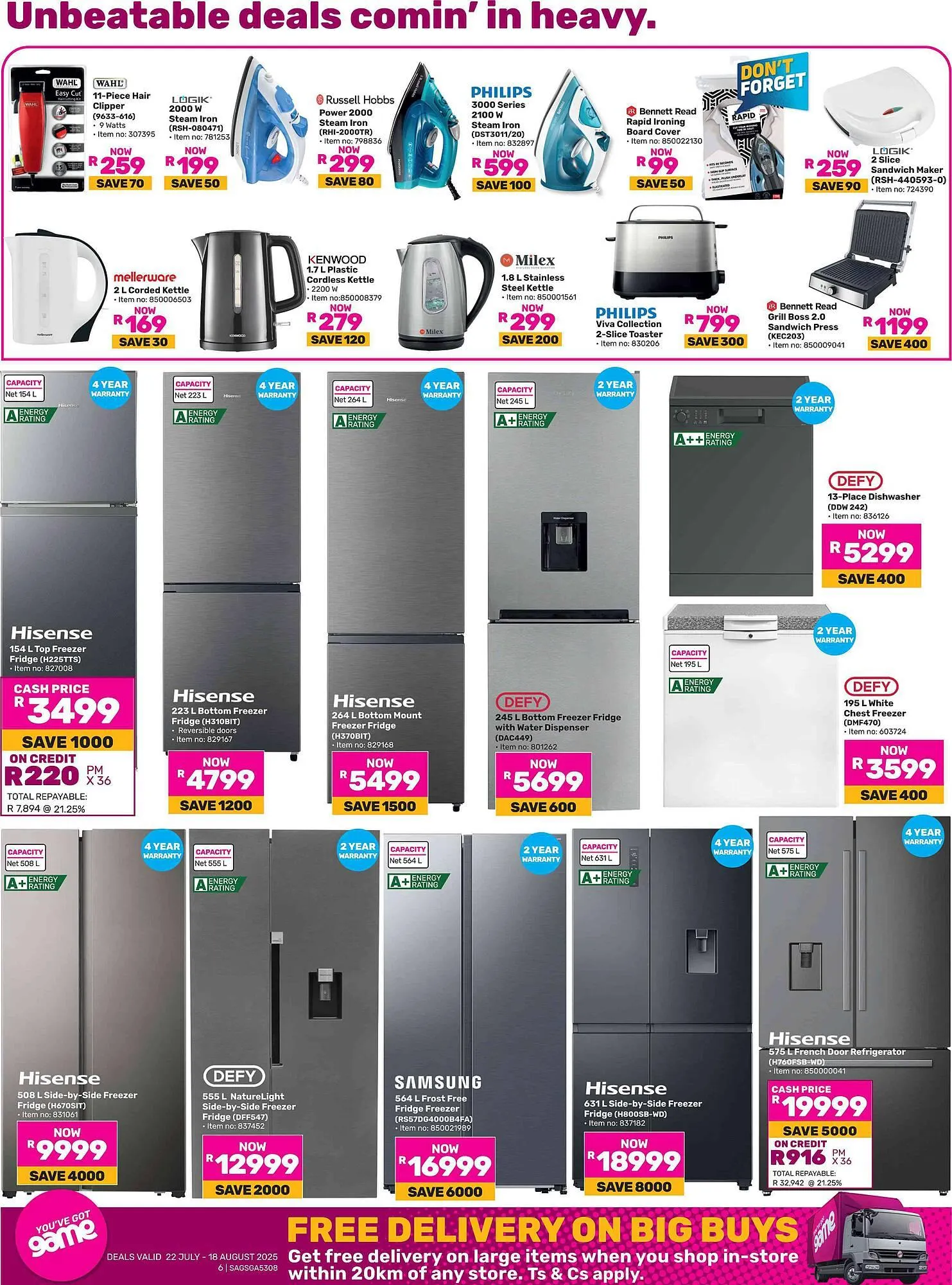 Game catalogue from 22 July to 18 August 2025 - Catalogue Page 6