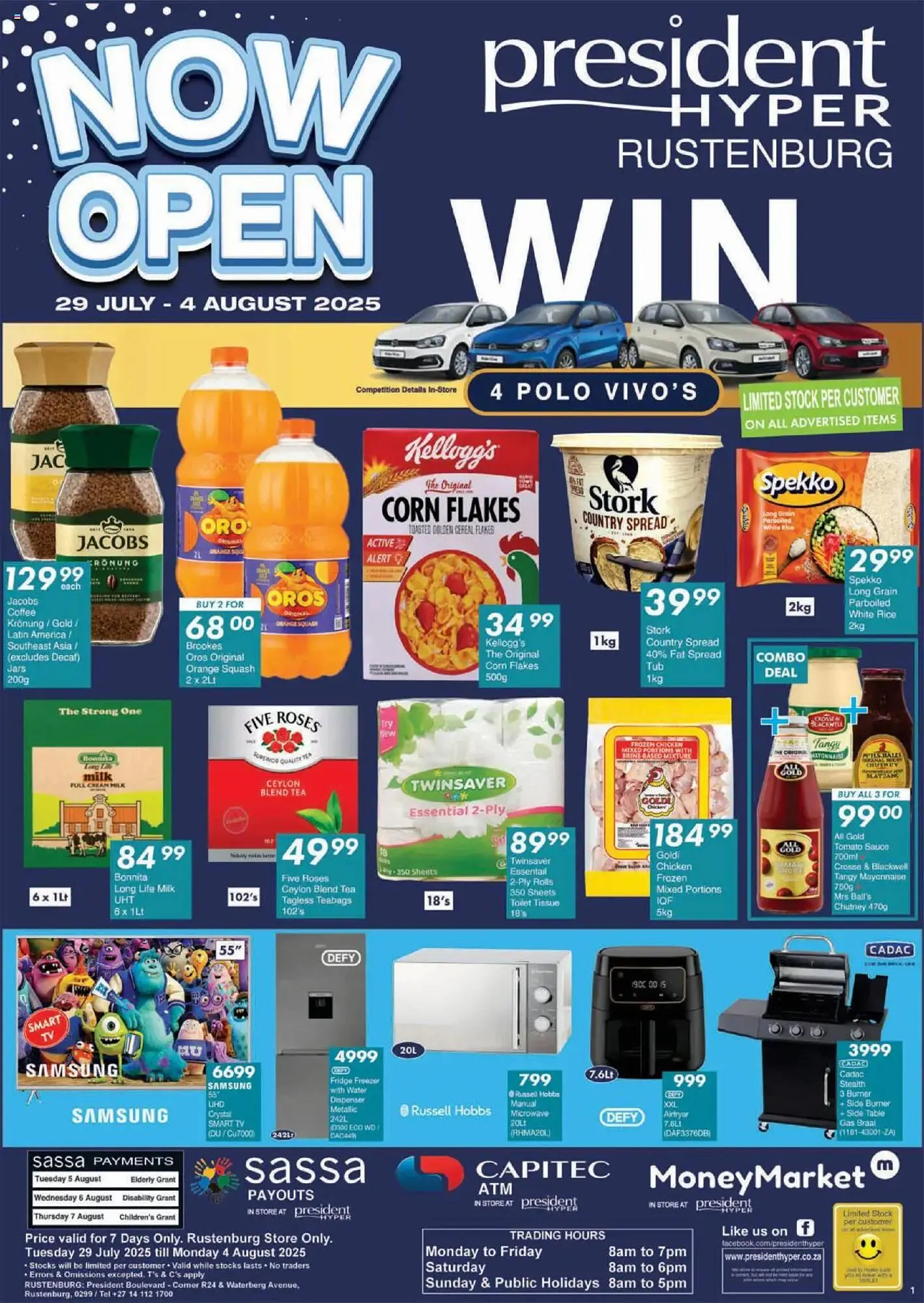 President Hyper catalogue from 29 July to 4 August 2025 - Catalogue Page 1