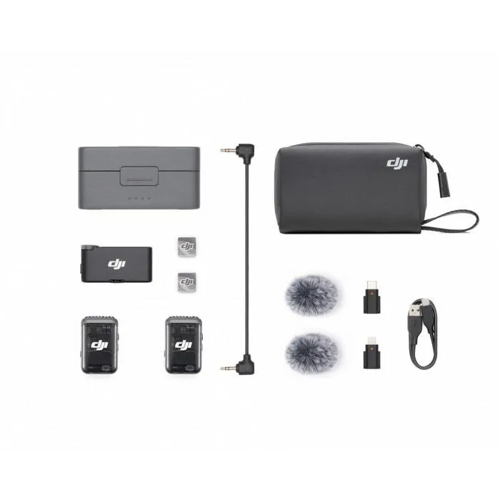 DJI Mic 2 (2 TX + 1 RX + Charging Case)