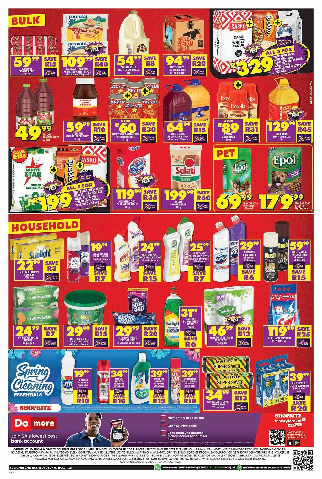 Shoprite catalogue from 22 September to 12 October 2025 - Catalogue Page 8