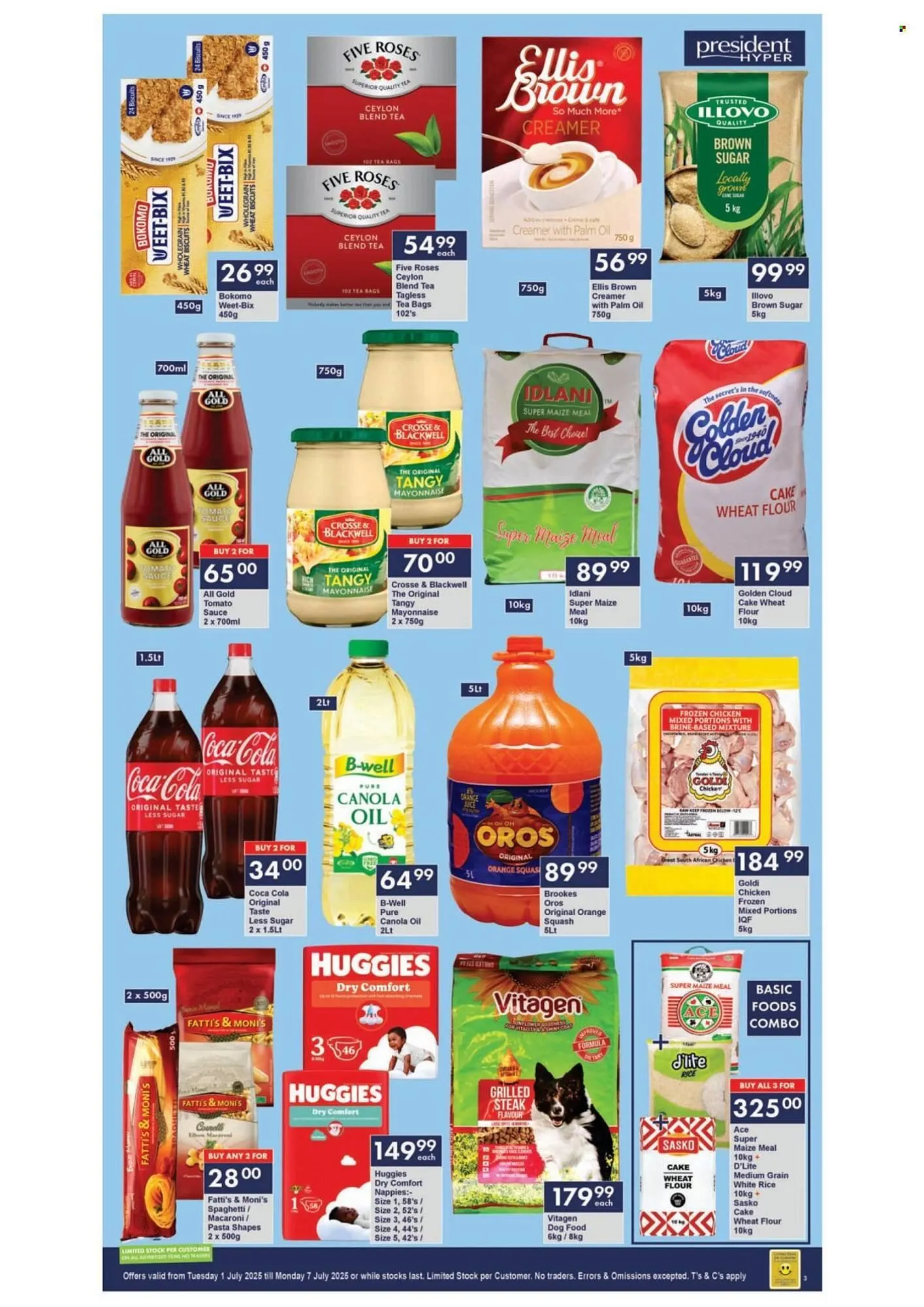 President Hyper catalogue from 1 July to 7 July 2025 - Catalogue Page 3