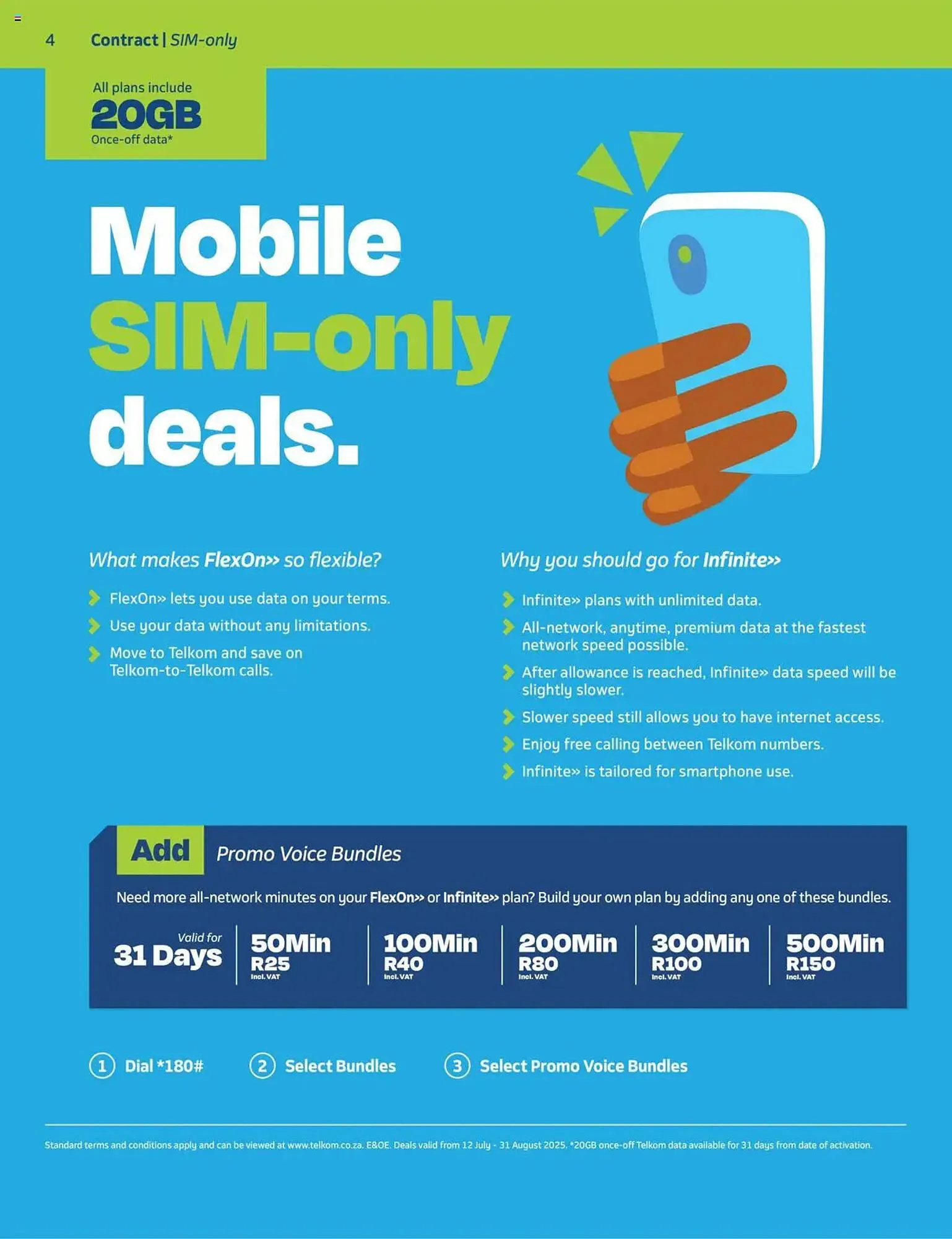 Telkom catalogue from 12 July to 31 August 2025 - Catalogue Page 4