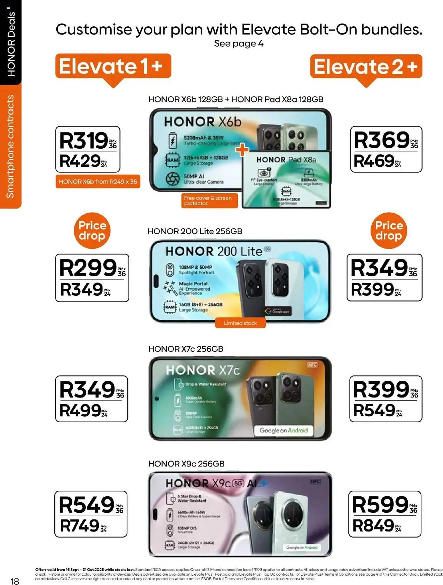 Cell C catalogue from 16 September to 31 October 2025 - Catalogue Page 18