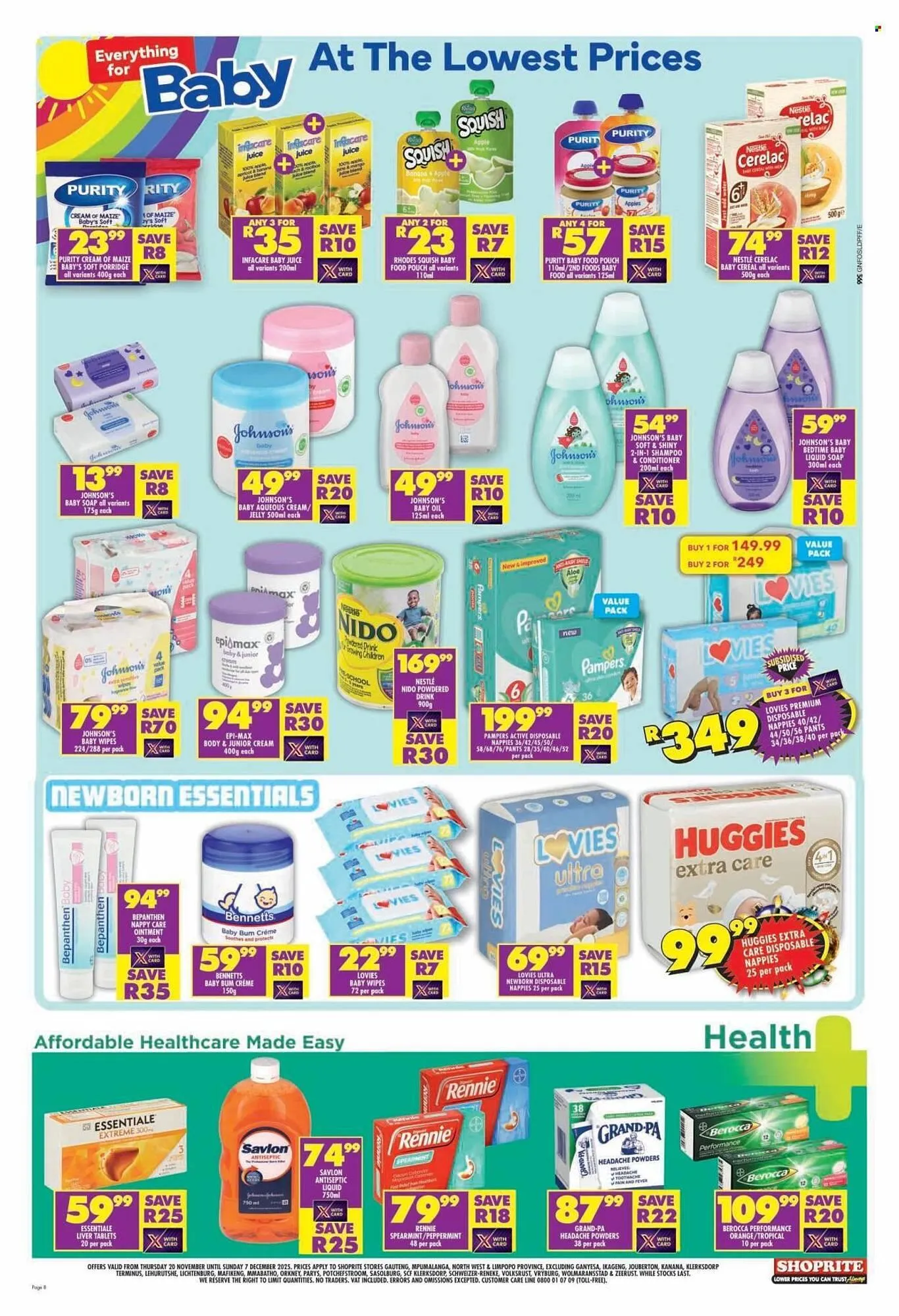 Shoprite catalogue from 20 November to 7 December 2025 - Catalogue Page 8