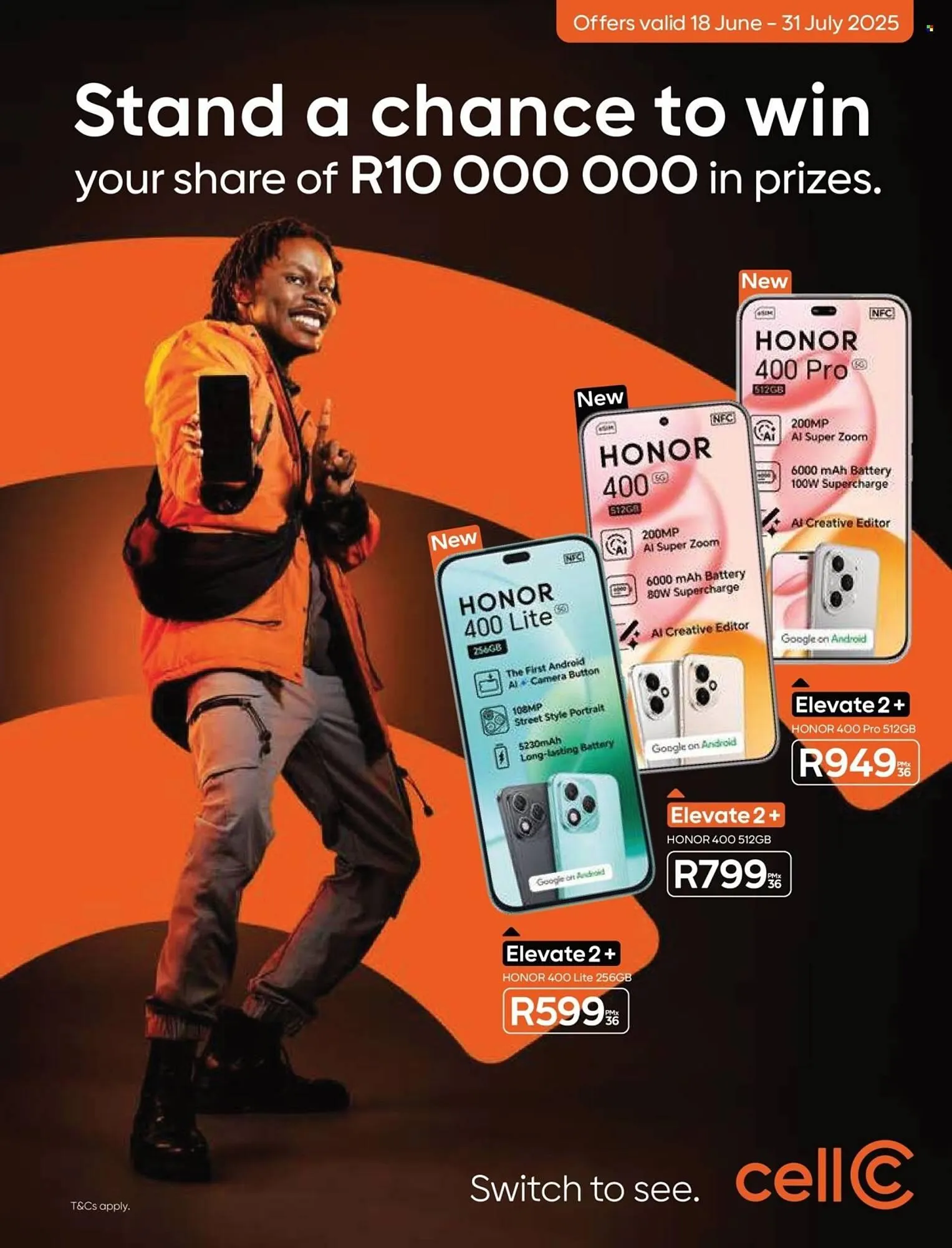 Cell C catalogue from 18 June to 31 July 2025 - Catalogue Page 1