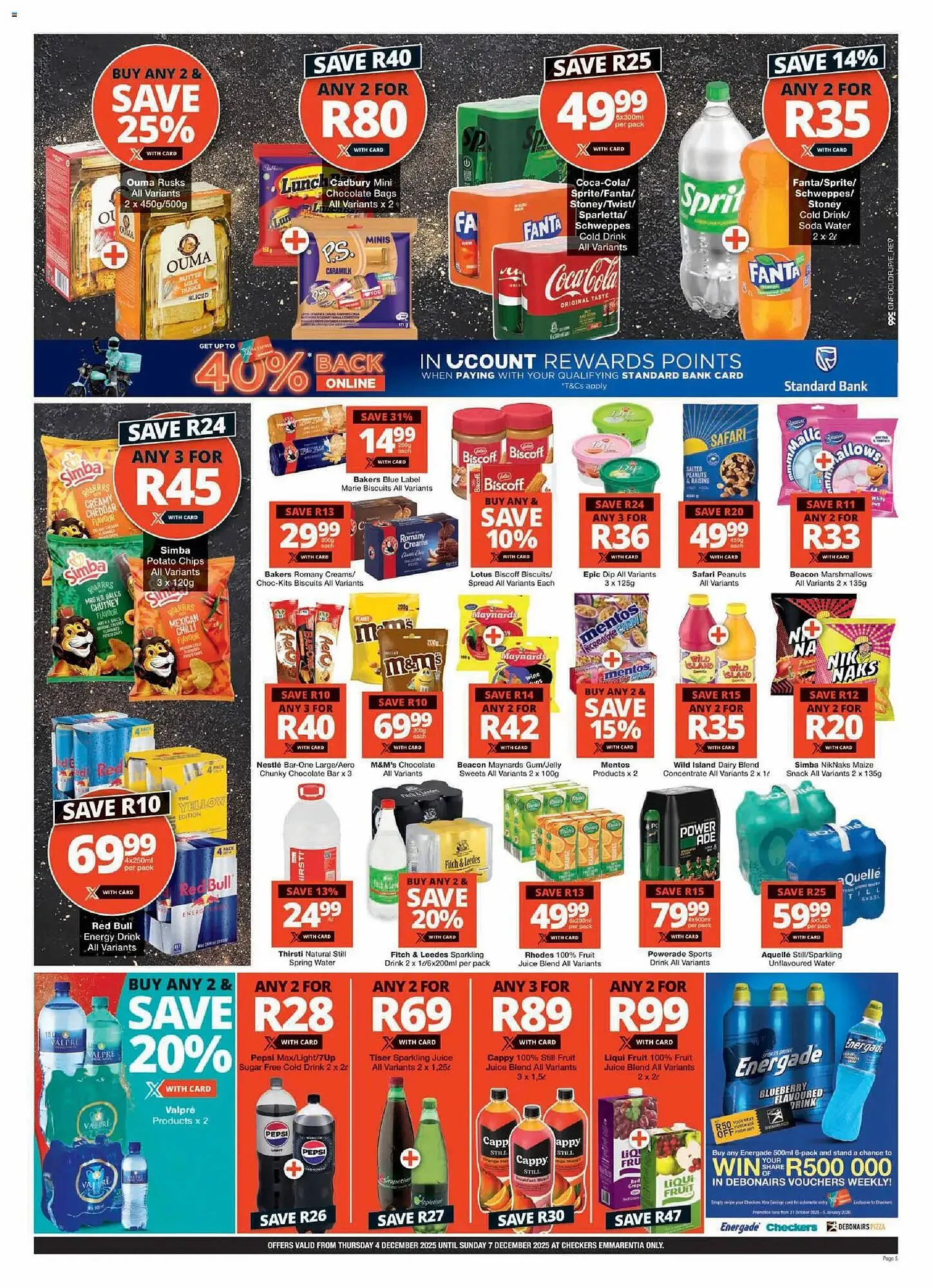 Checkers catalogue from 3 December to 7 December 2025 - Catalogue Page 5