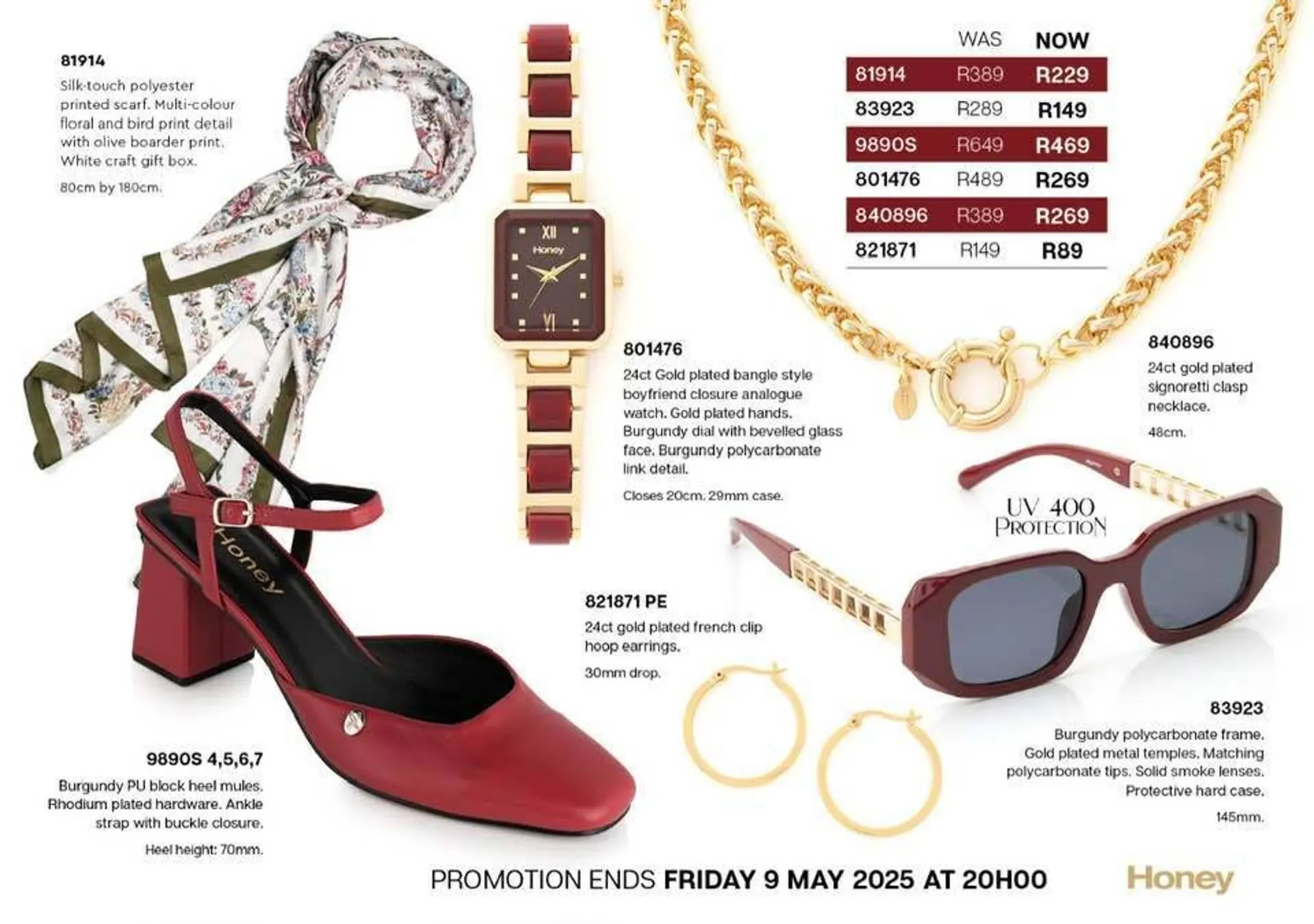 Honey Fashion Accessories catalogue from 7 May to 20 May 2025 - Catalogue Page 1