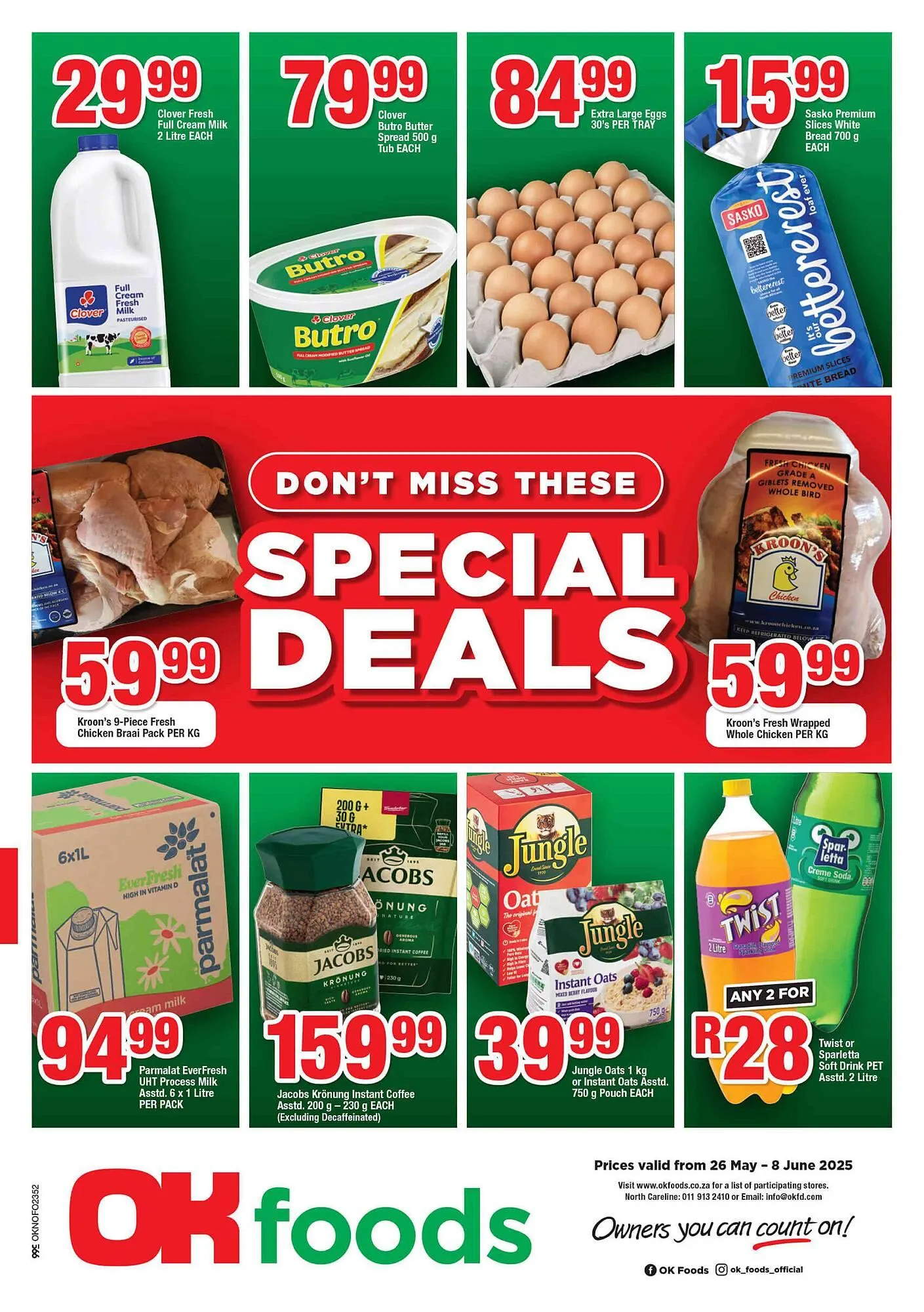 OK Foods catalogue from 26 May to 8 June 2025 - Catalogue Page 1