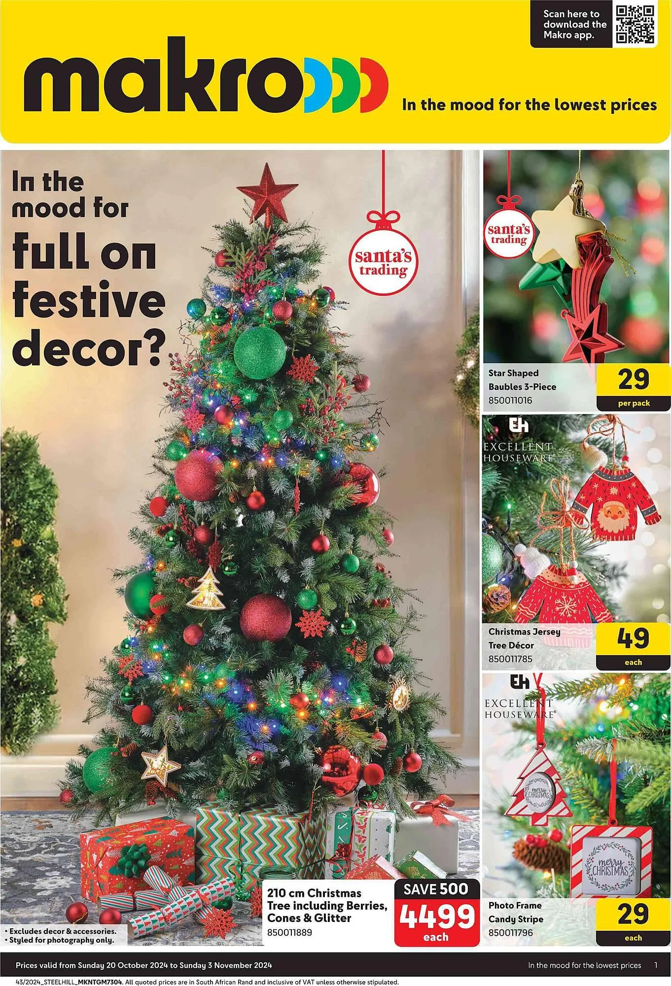 Makro catalogue from 20 October to 3 November 2024 - Catalogue Page 1
