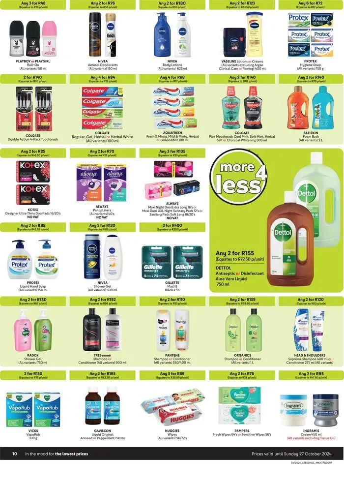 Makro : More 4 Less from 19 August to 27 October 2024 - Catalogue Page 10