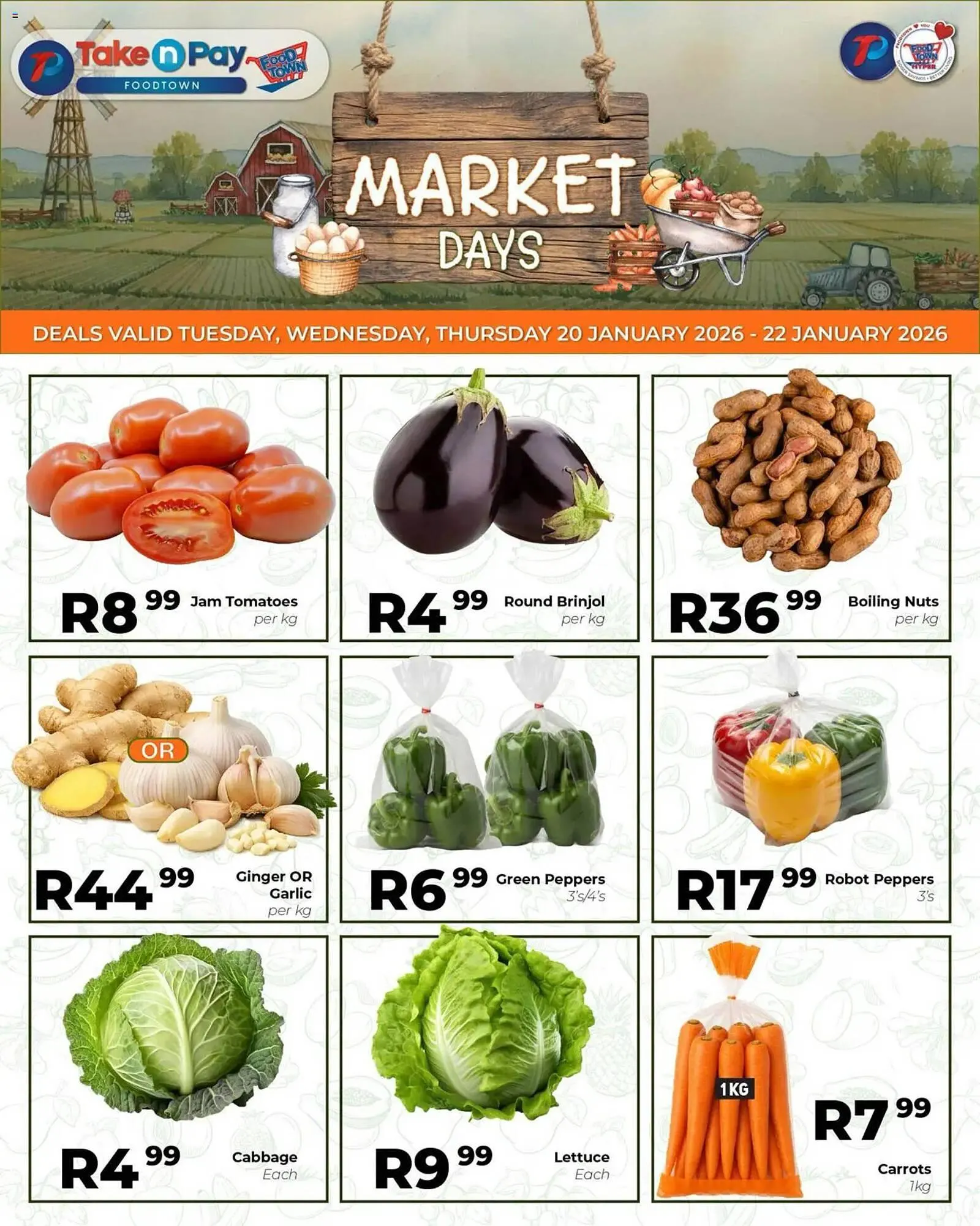 Take 'n Pay catalogue from 20 January to 22 January 2026 - Catalogue Page 1