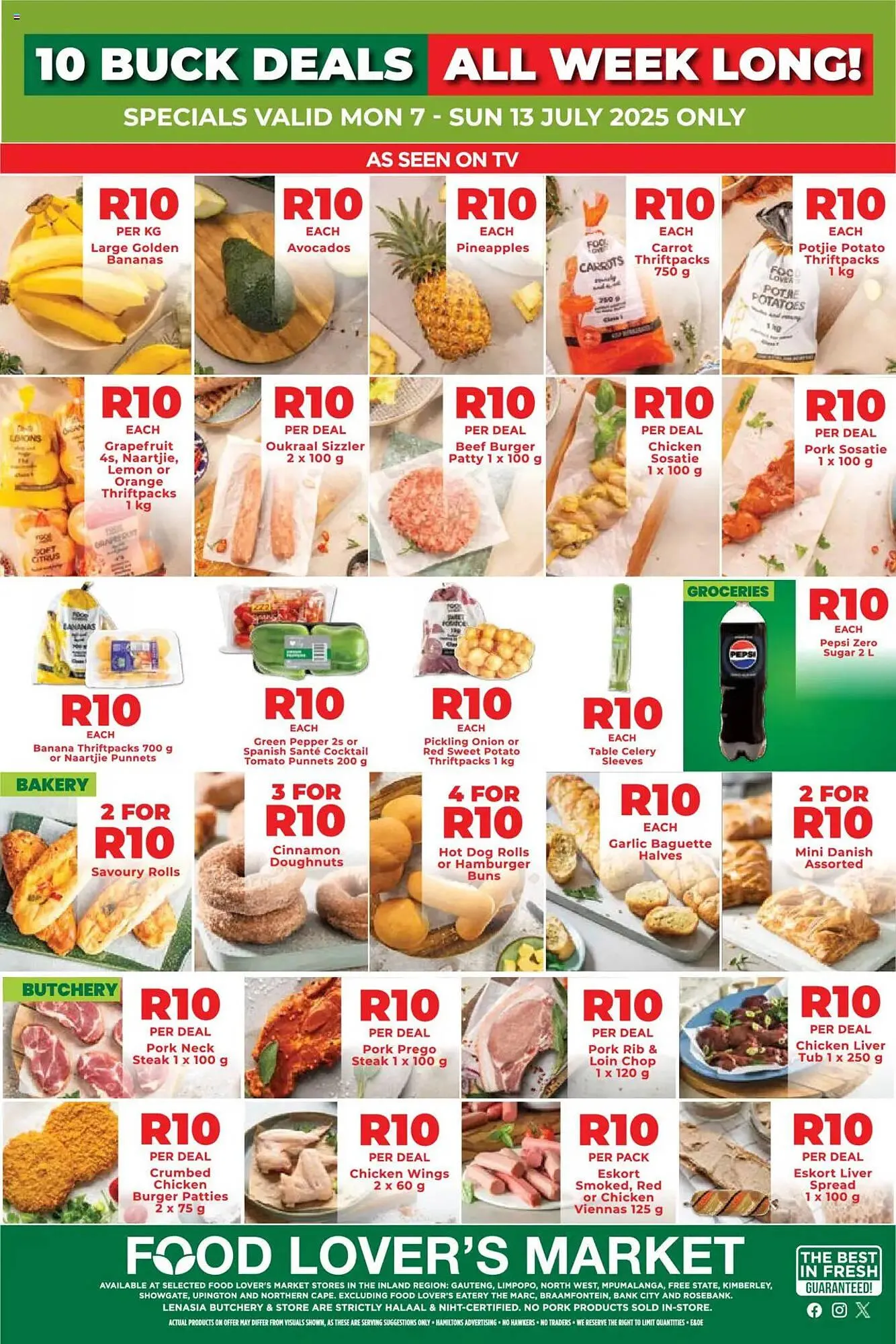 Food Lover's Market catalogue from 7 July to 13 July 2025 - Catalogue Page 1